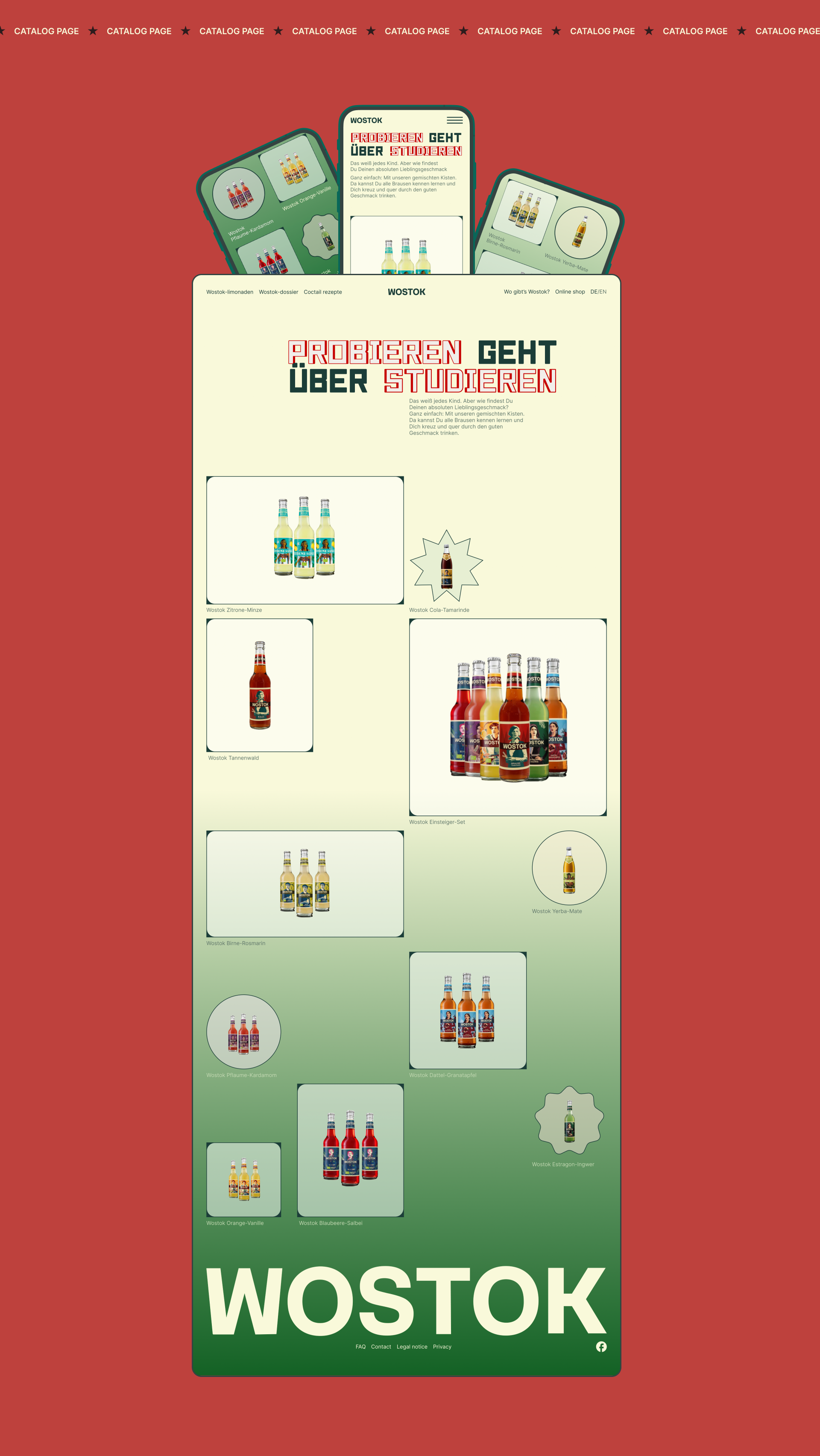 WOSTOK | Corporate Redesign concept — Изображение №6 — Интерфейсы на Dprofile