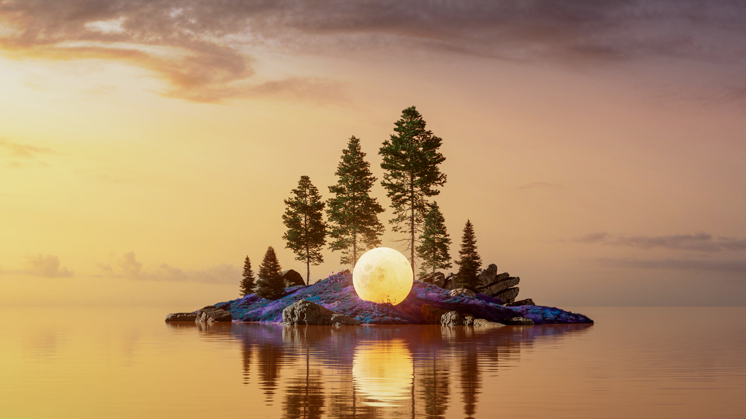 Moon — Изображение №2 — Иллюстрация, 3D на Dprofile
