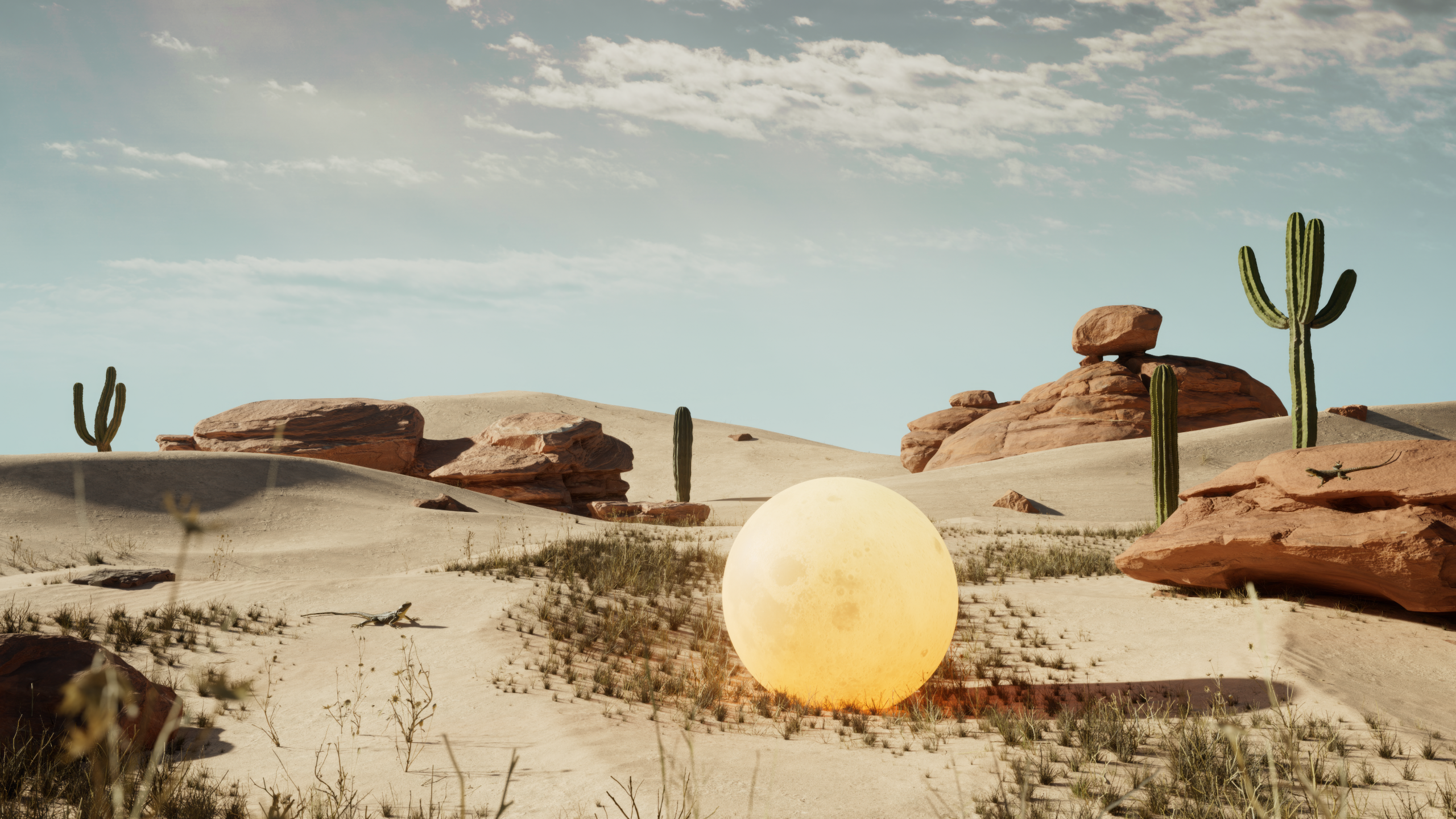 Moon — Изображение №3 — Иллюстрация, 3D на Dprofile