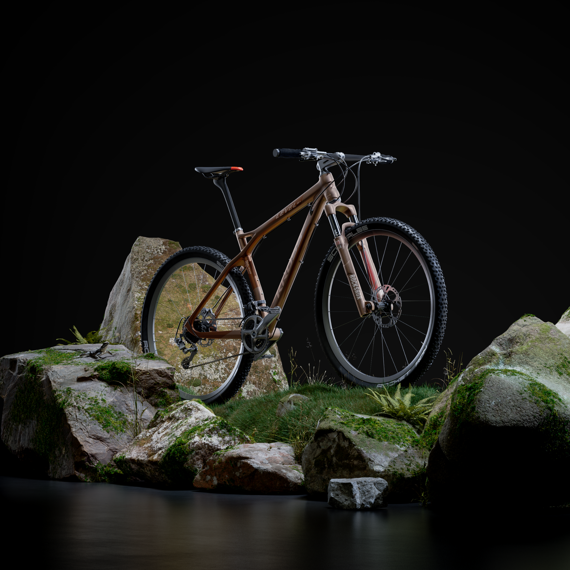 KROSS | Bike visualization — Изображение №11 — Иллюстрация, 3D на Dprofile