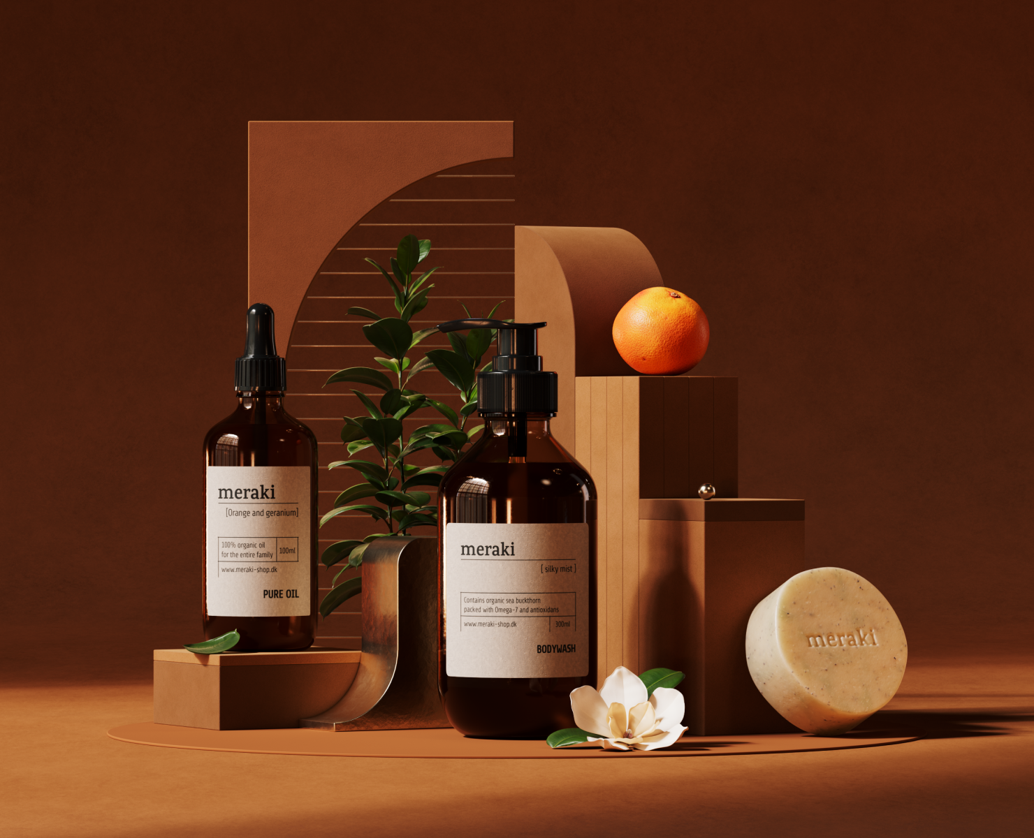 Meraki Soap — Иллюстрация, 3D на Dprofile