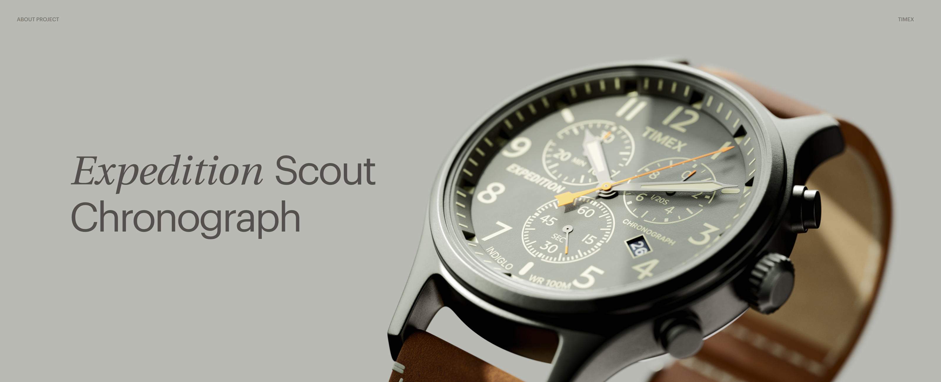 Timex Watch — Изображение №1 — Иллюстрация, 3D на Dprofile