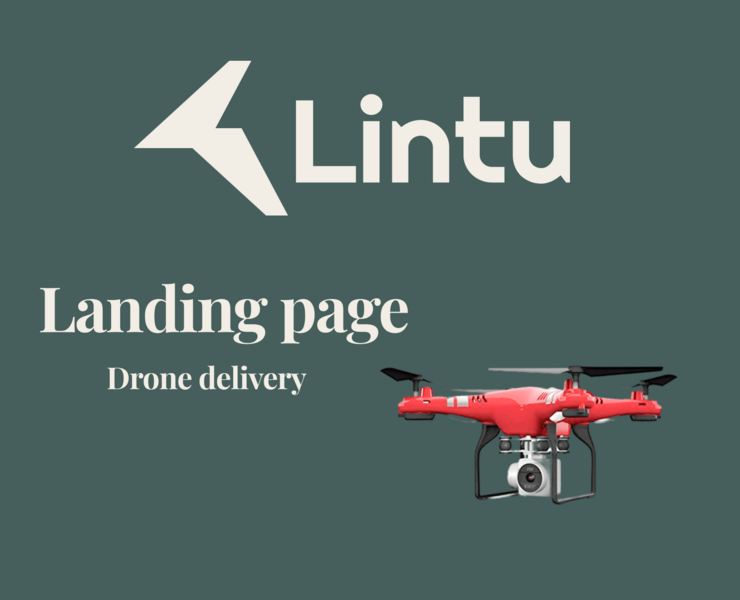 Lintu. Landing page. на Dprofile