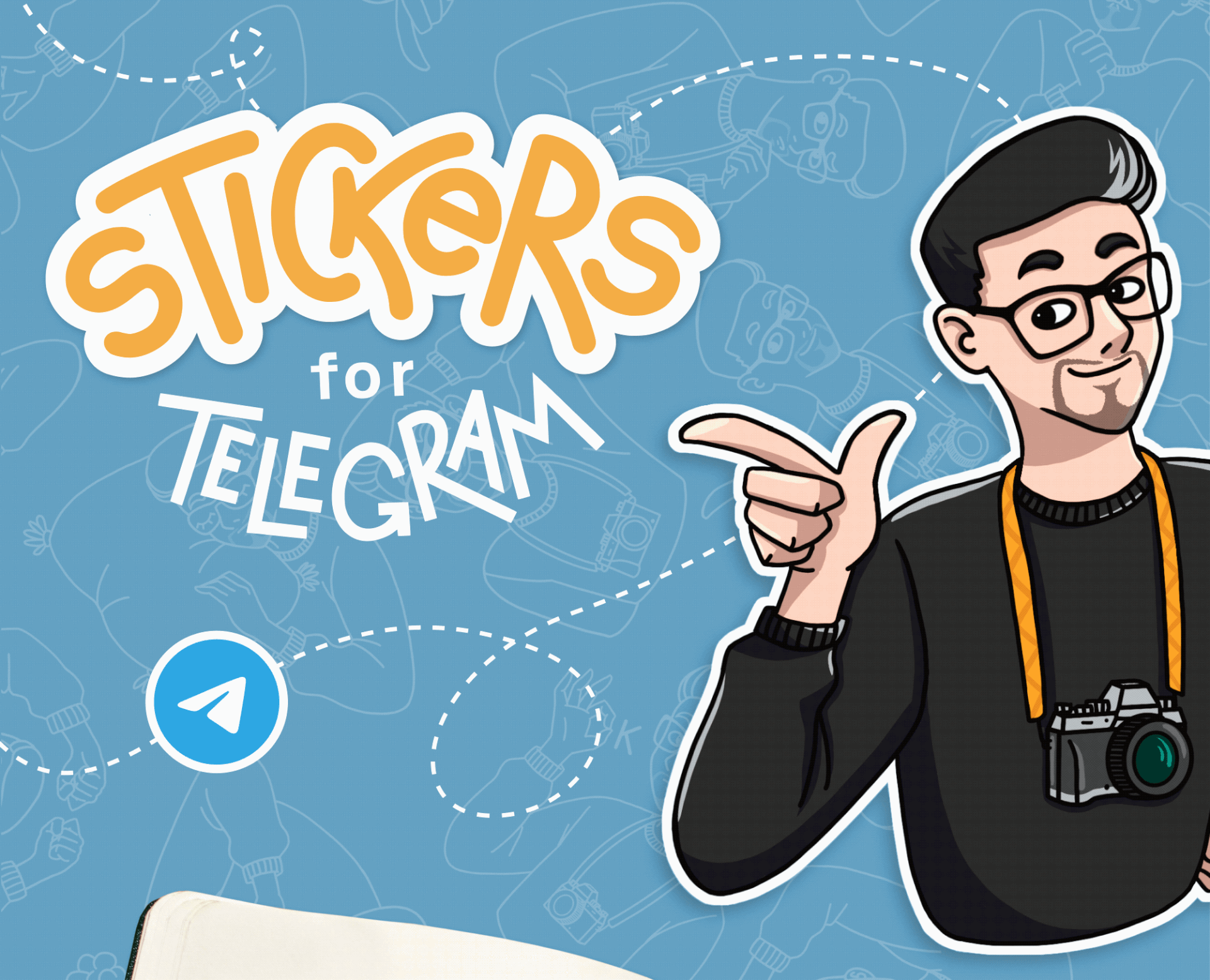 Стикеры для телеграм — Изображение №1 — Иллюстрация, Графика на Dprofile
