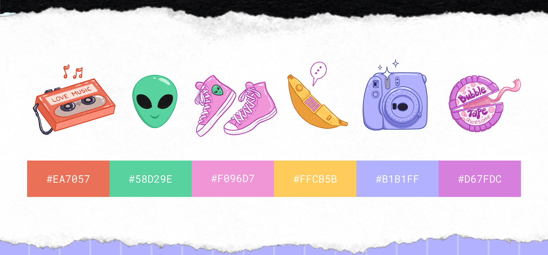 Стикеры для приложения BeautyPlus — Изображение №5 — Иллюстрация, Графика на Dprofile
