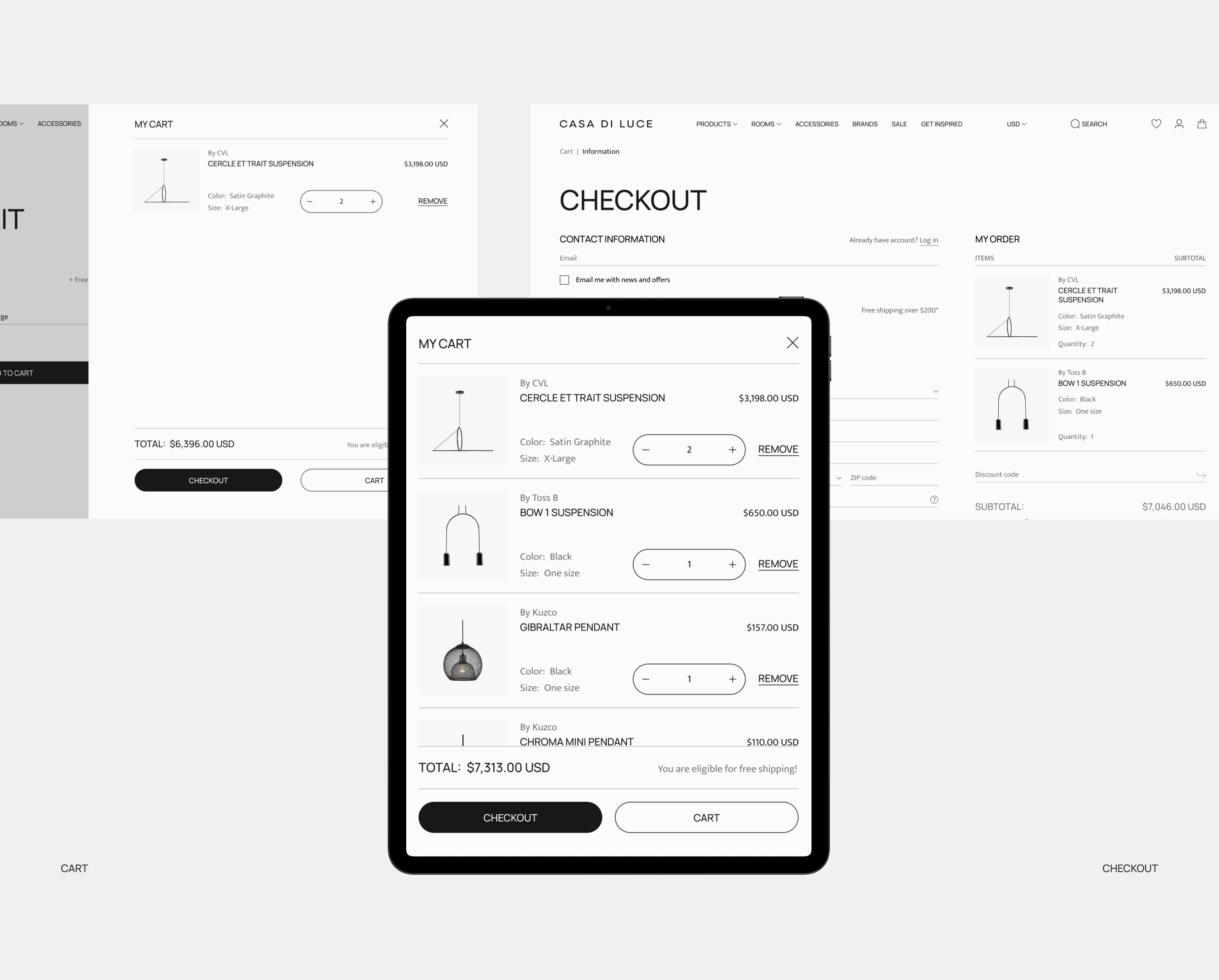 CASA DI LUCE — Изображение №10 — Интерфейсы на Dprofile