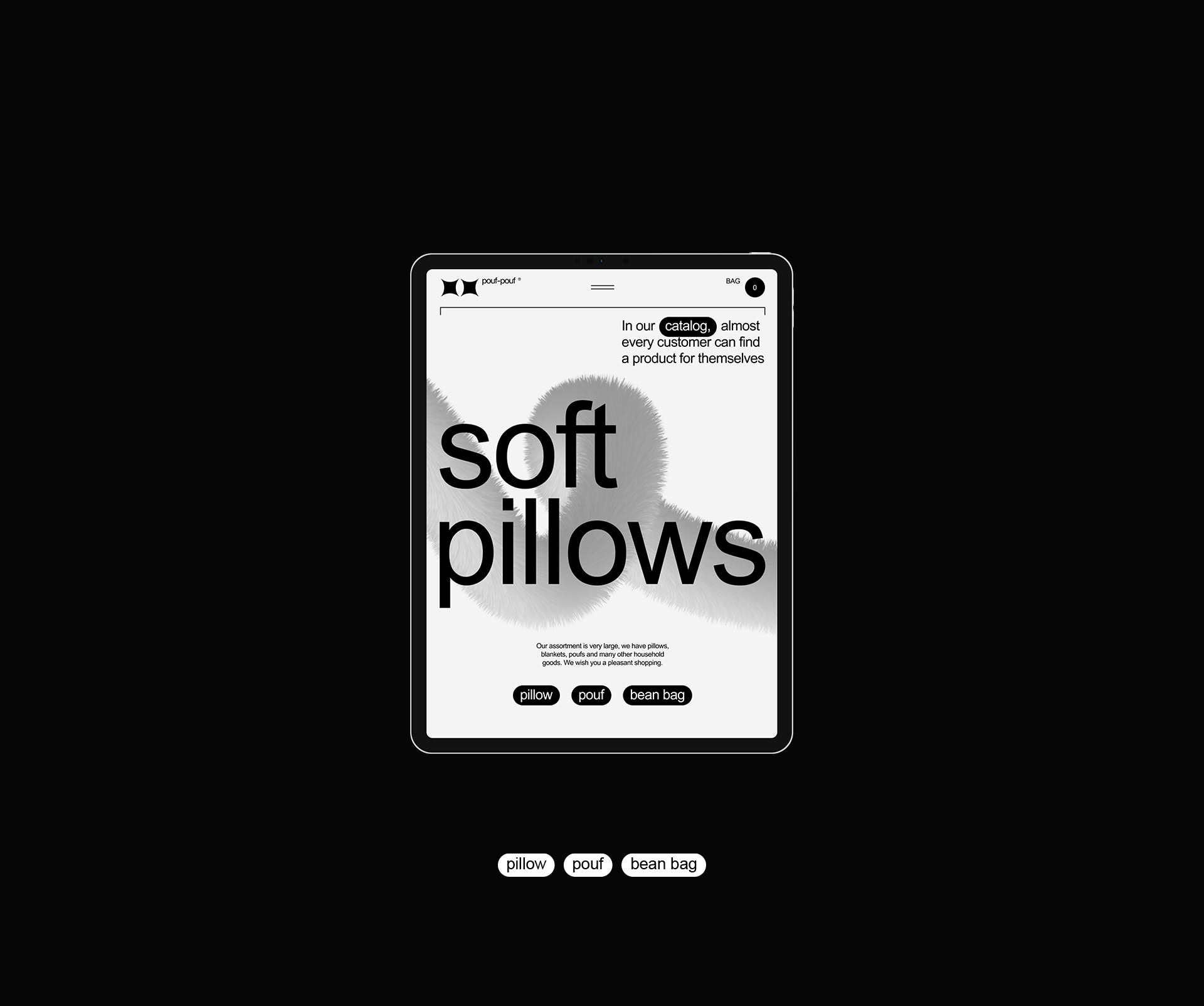 Pouf-Pouf — Изображение №6 — Интерфейсы, Брендинг на Dprofile