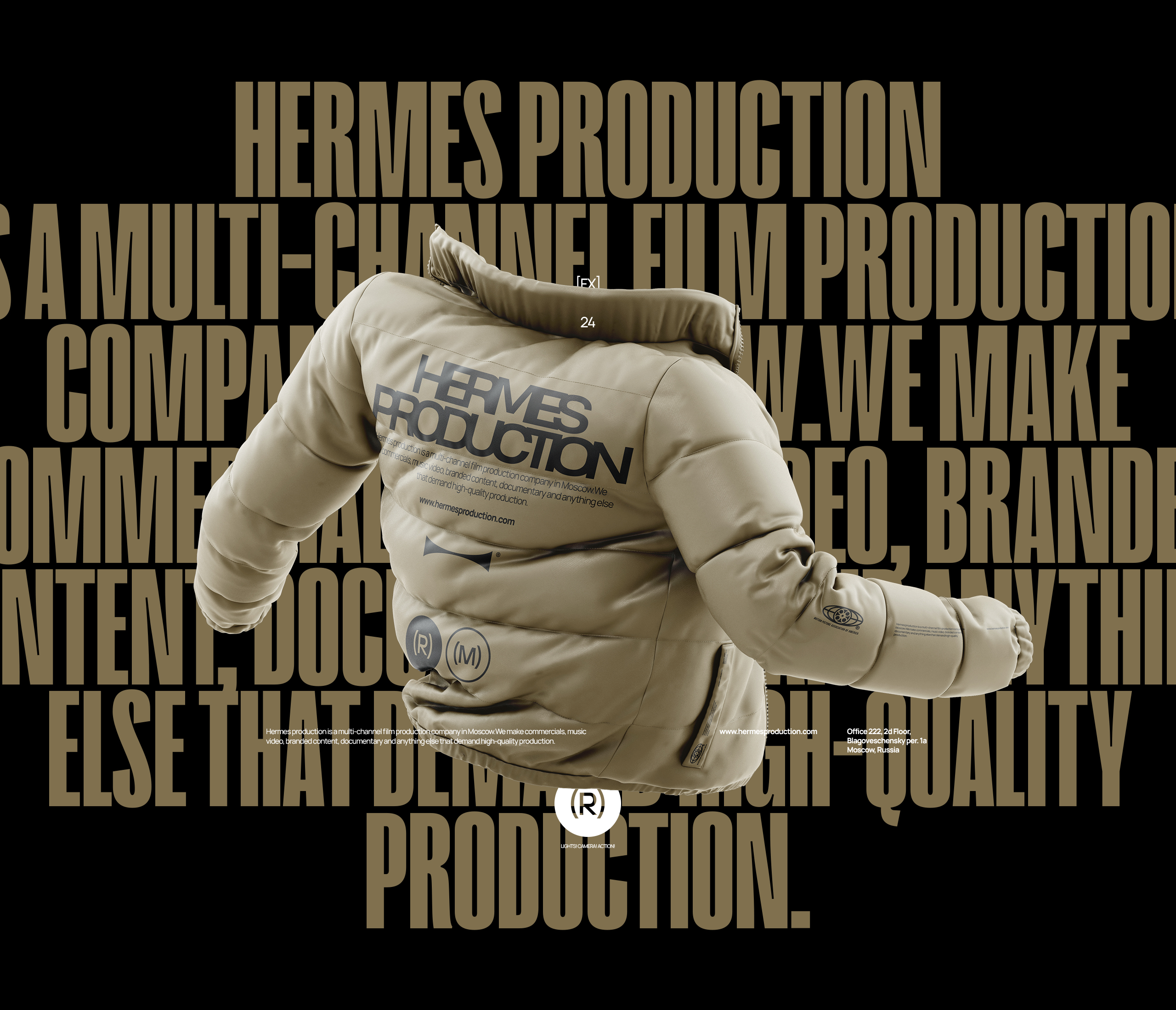 Hermes Production — Изображение №11 — Брендинг на Dprofile