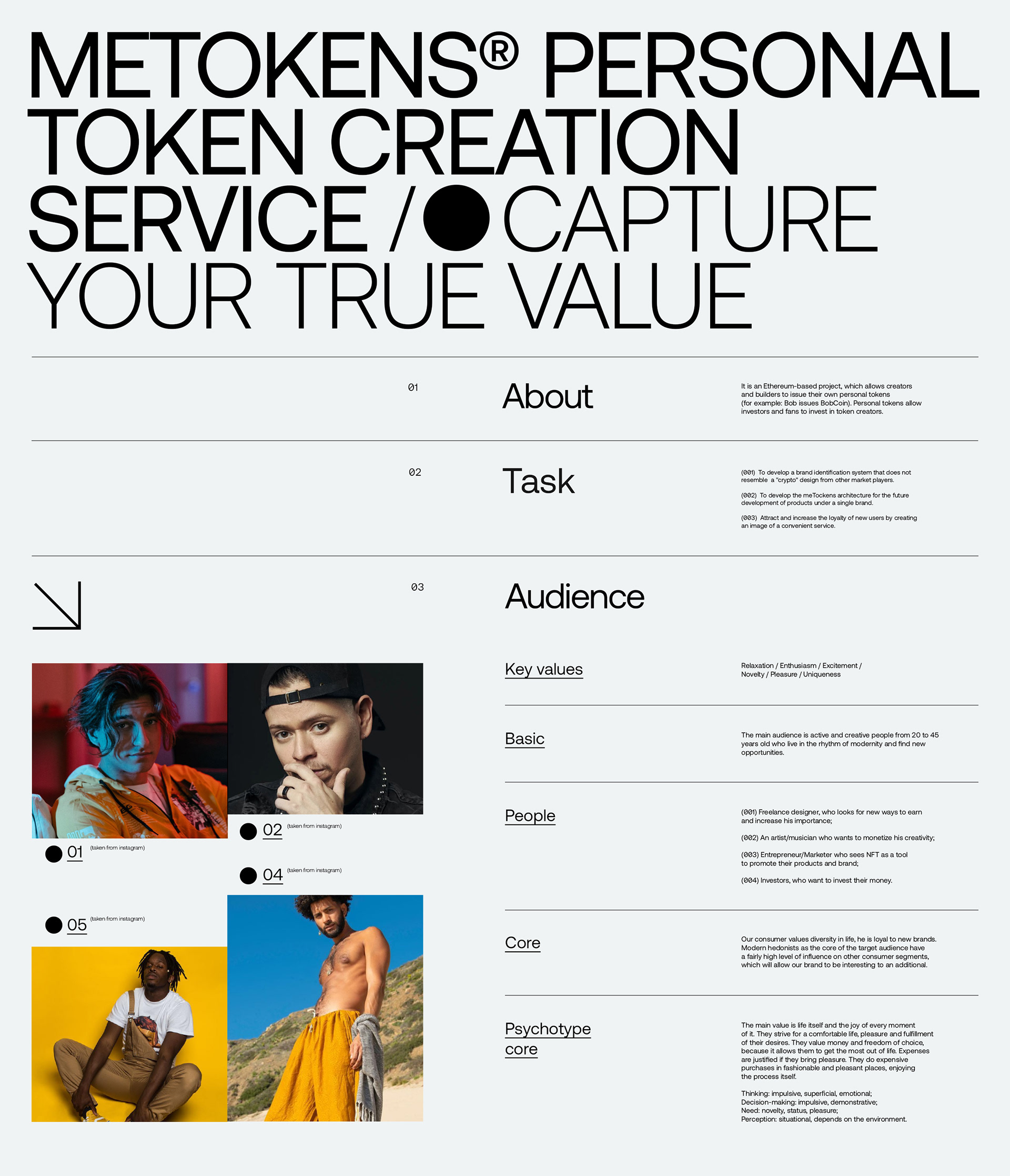 meTokens — Изображение №2 — Брендинг на Dprofile