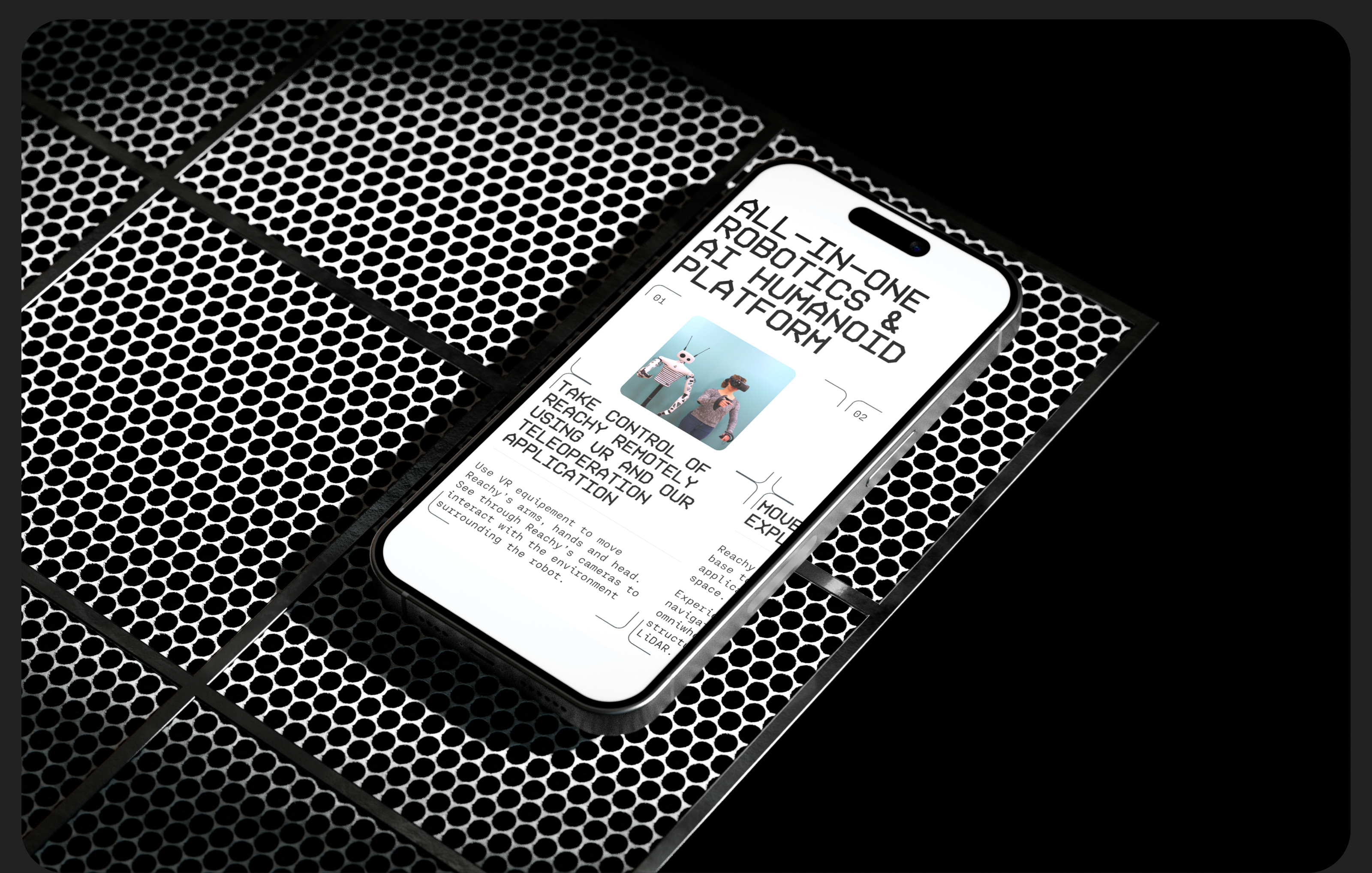 Pollen Robotics | Corporate website |Redesign — Изображение №9 — Интерфейсы, Брендинг на Dprofile