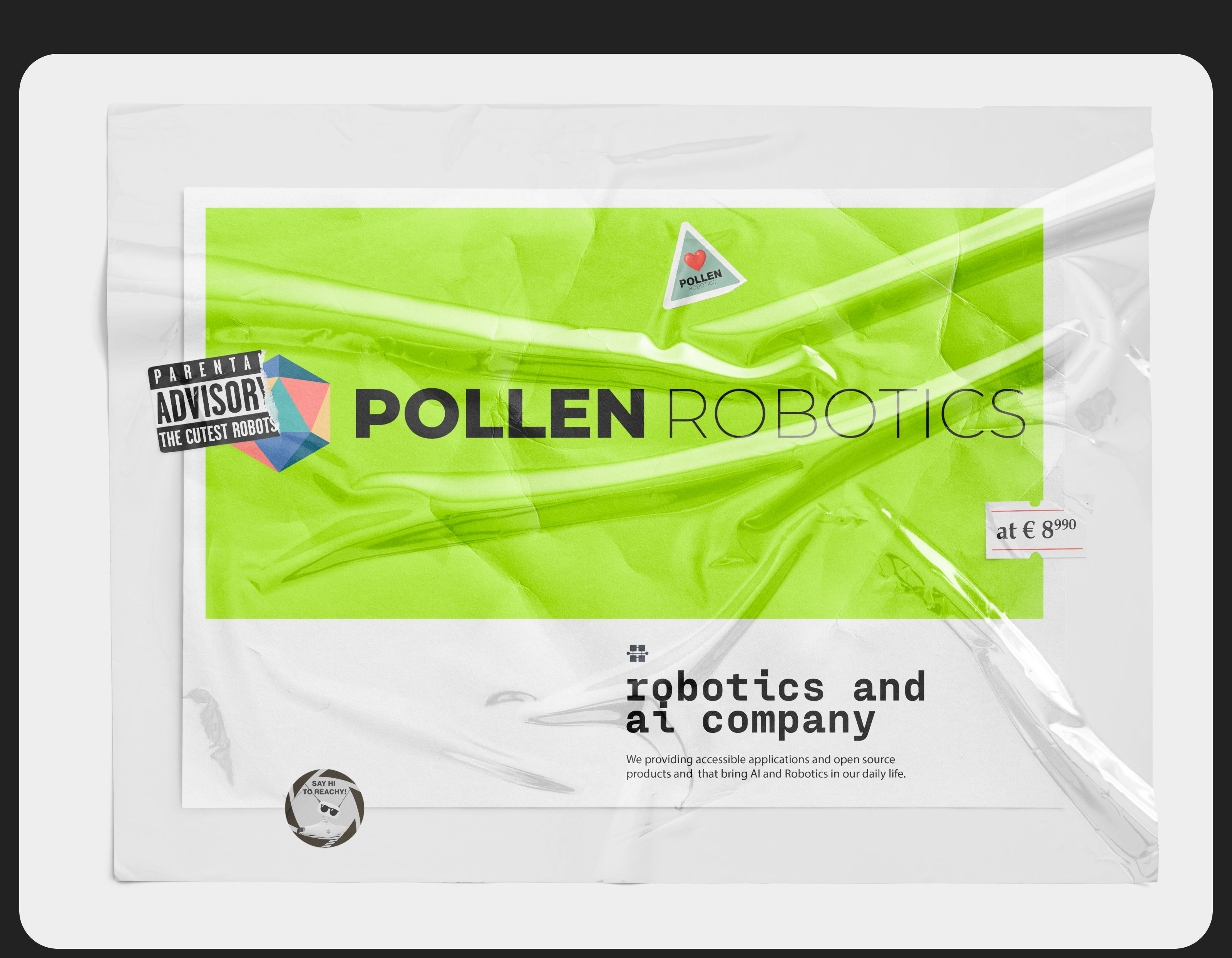Pollen Robotics | Corporate website |Redesign — Изображение №4 — Интерфейсы, Брендинг на Dprofile