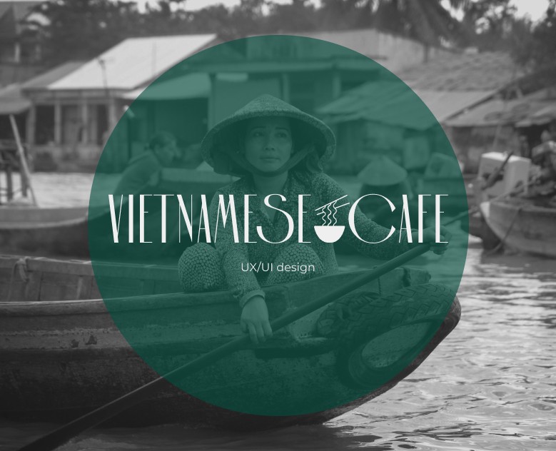 Website concept / Vietnamese Cafe на Dprofile