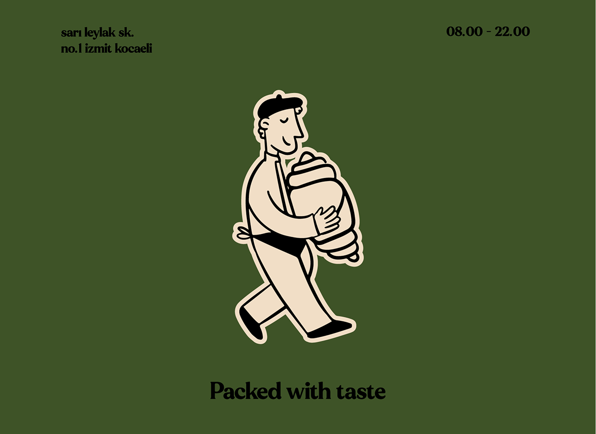 Fika Eatery брендинг — Изображение №6 — Брендинг на Dprofile