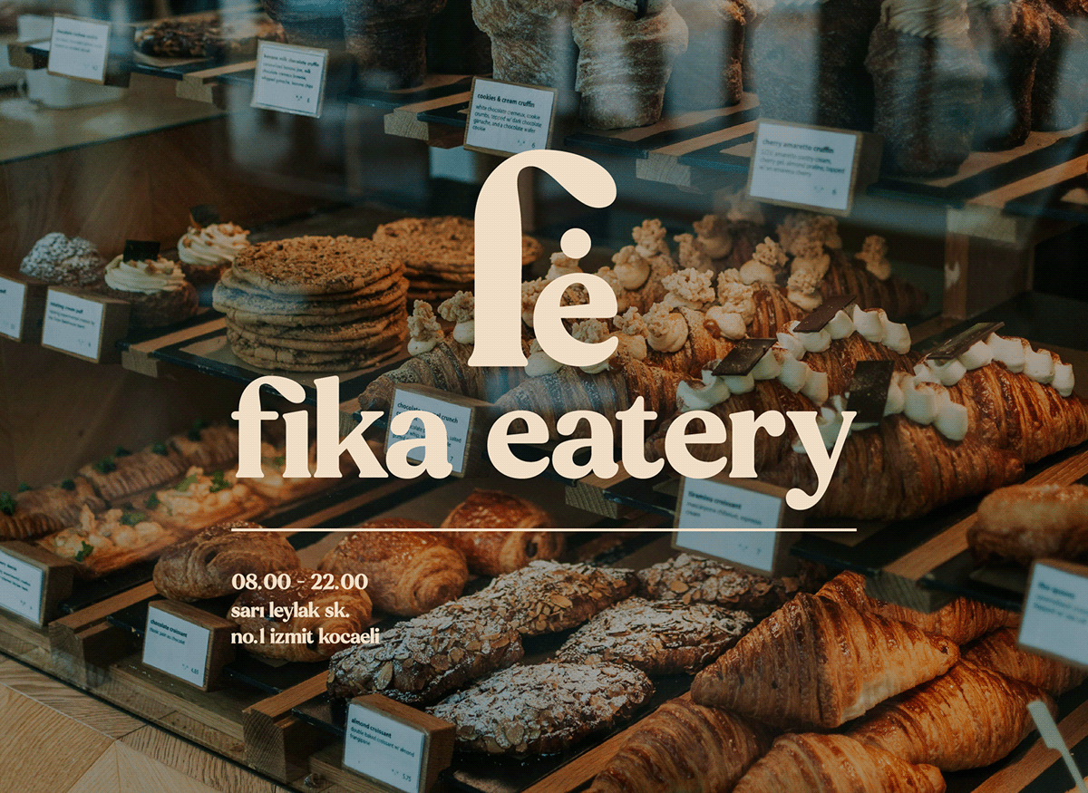Fika Eatery брендинг — Изображение №1 — Брендинг на Dprofile