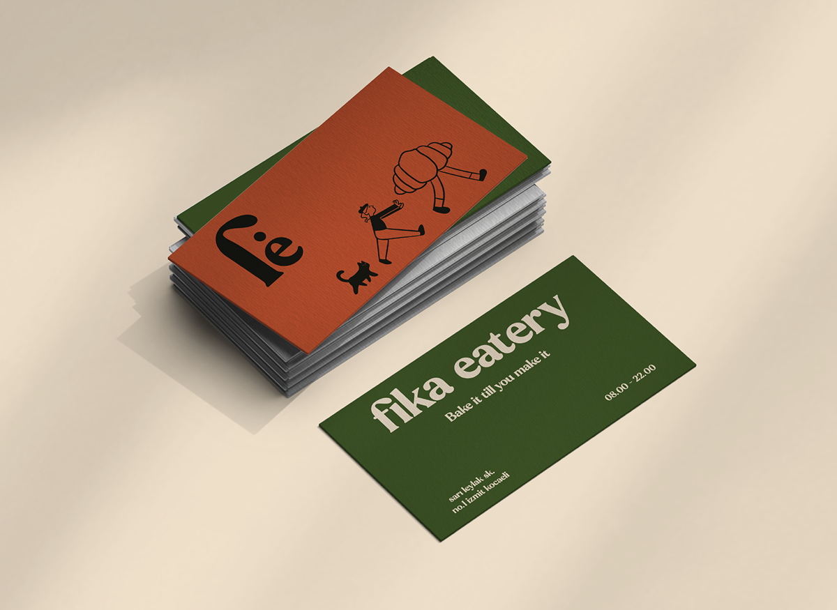 Fika Eatery брендинг — Изображение №5 — Брендинг на Dprofile