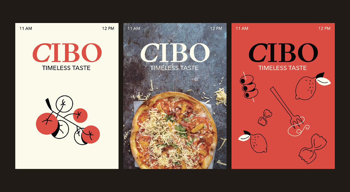 Cibo branding — Изображение №4 — Брендинг, Иллюстрация на Dprofile