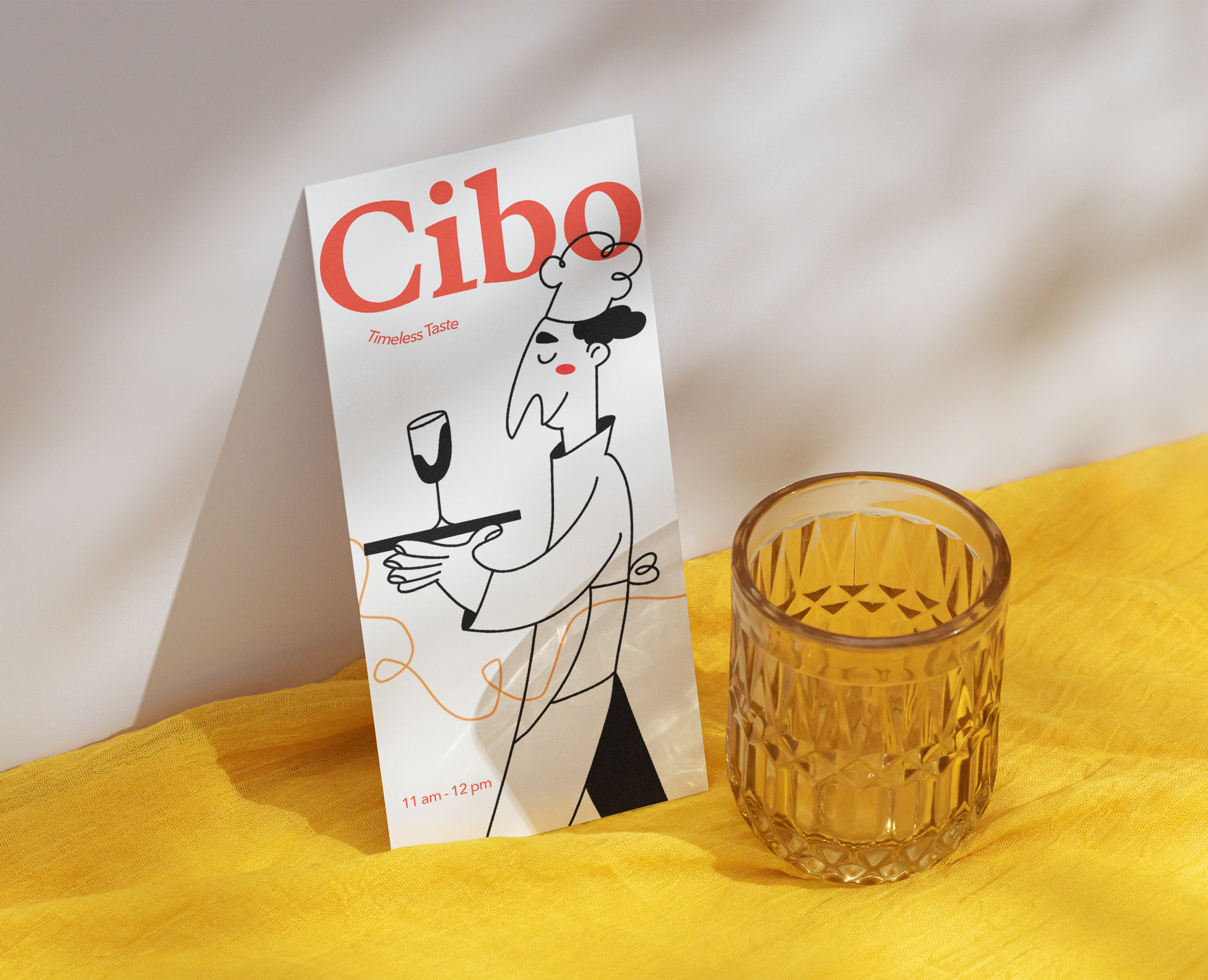 Cibo branding — Брендинг, Иллюстрация на Dprofile