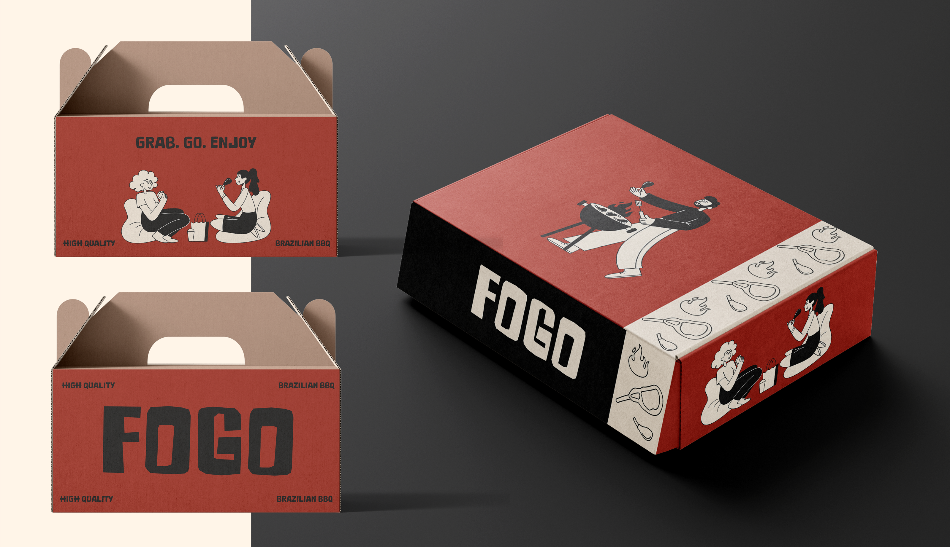 FOGO — Изображение №8 — Брендинг, Иллюстрация на Dprofile