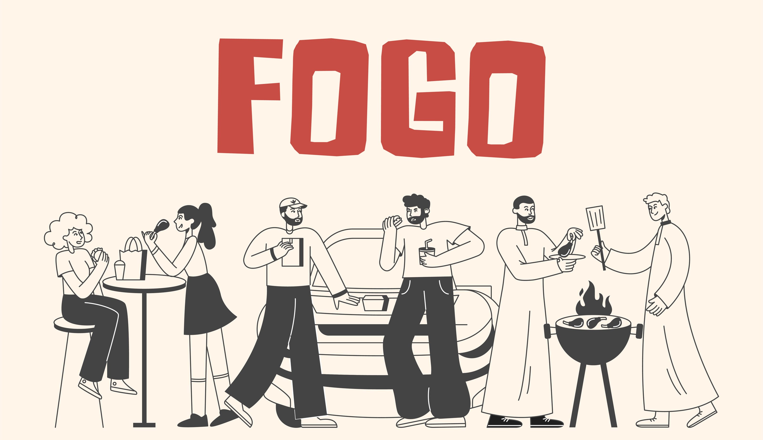 FOGO — Изображение №5 — Брендинг, Иллюстрация на Dprofile