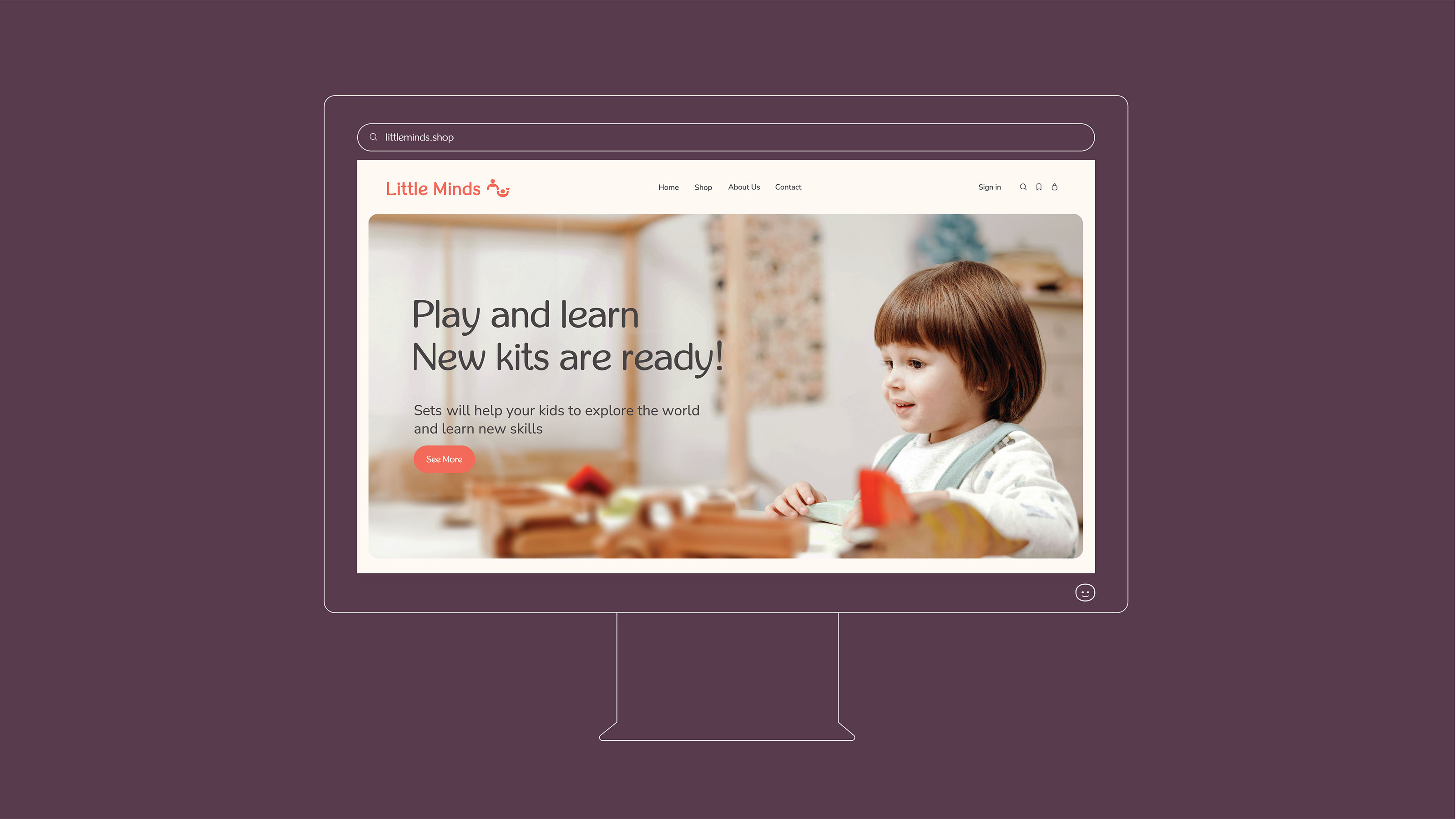 LITTLE MINDS Brain-building toys for kids: Branding — Изображение №14 — Брендинг, Графика на Dprofile