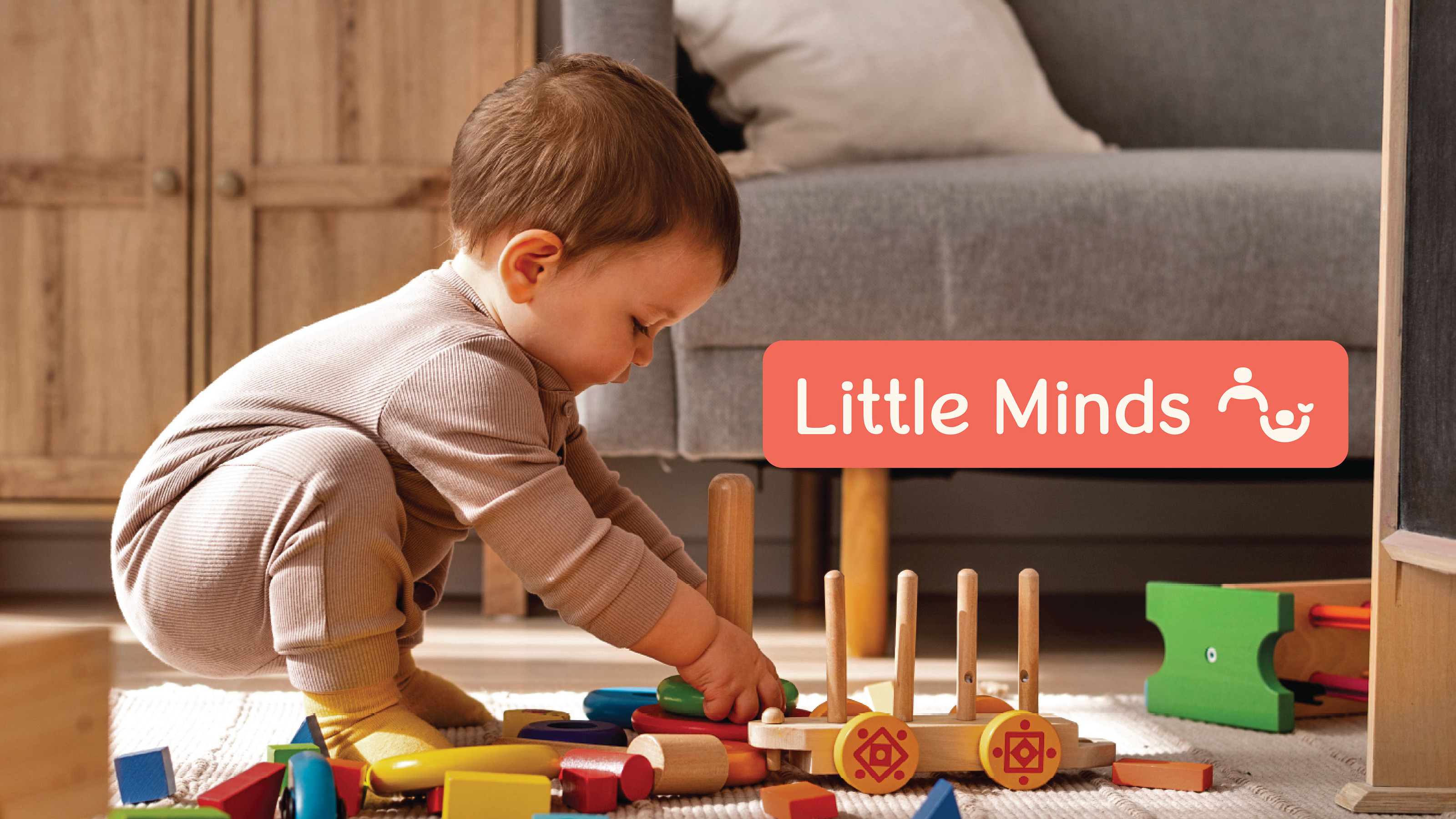 LITTLE MINDS Brain-building toys for kids: Branding — Изображение №1 — Брендинг, Графика на Dprofile