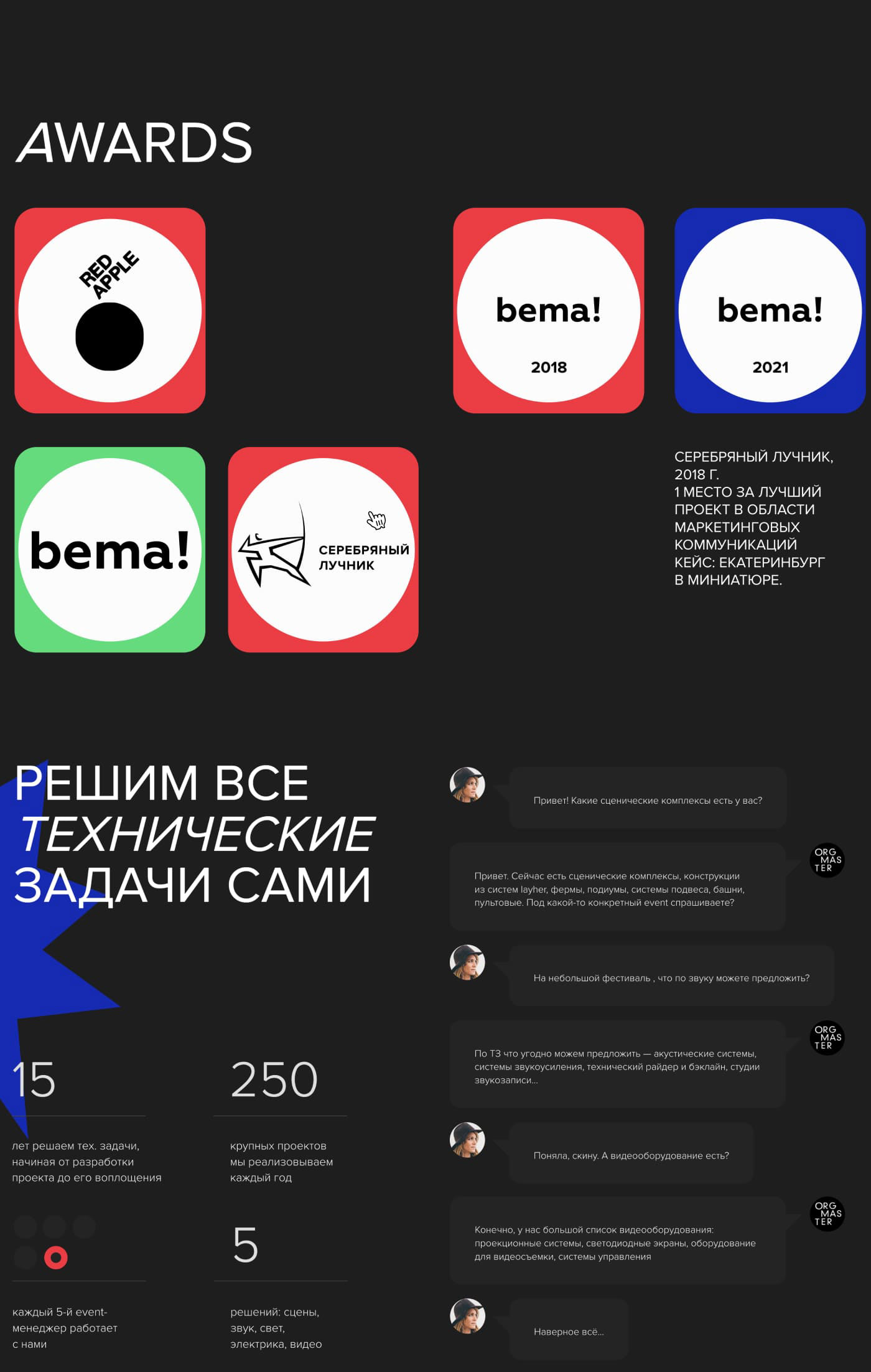 Orgmaster web site — Изображение №3 — Интерфейсы на Dprofile