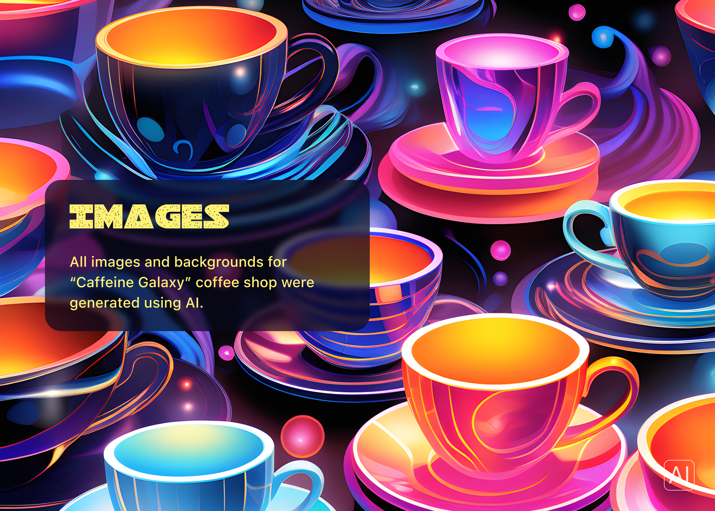 Caffeine Galaxy Coffee Shop — Изображение №9 — Брендинг, Графика на Dprofile