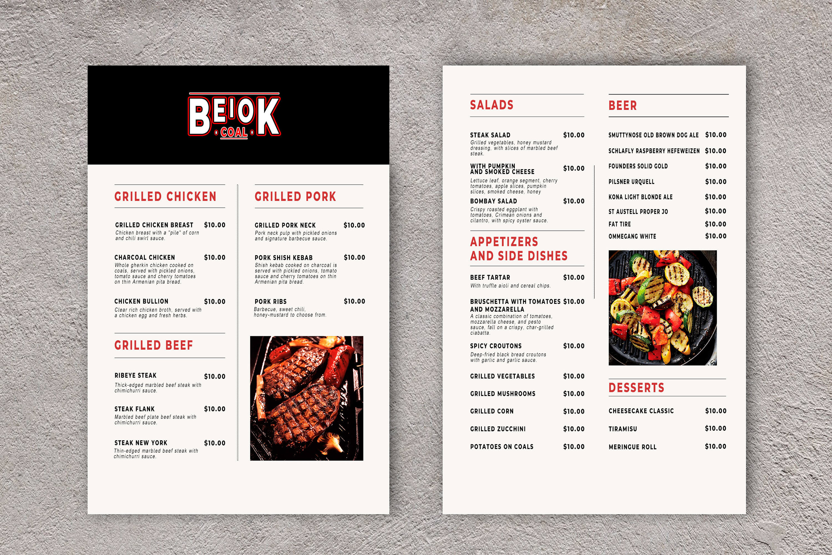 Фирменный стиль для ресторана "Belok" — Изображение №8 — Брендинг, Графика на Dprofile