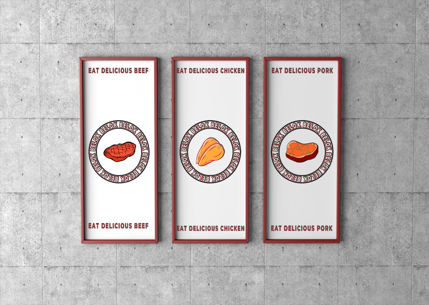 Фирменный стиль для ресторана "Belok" — Изображение №7 — Брендинг, Графика на Dprofile