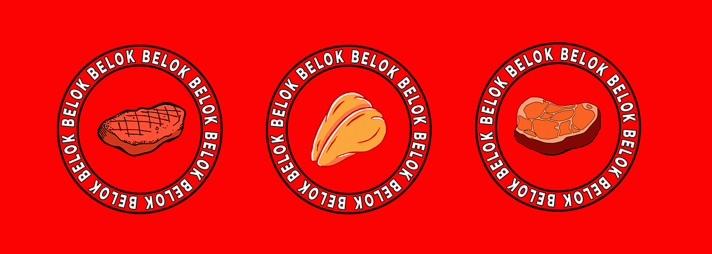 Фирменный стиль для ресторана "Belok" — Изображение №3 — Брендинг, Графика на Dprofile