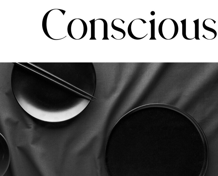 Премиальная посуда Coscious — Интерфейсы на Dprofile