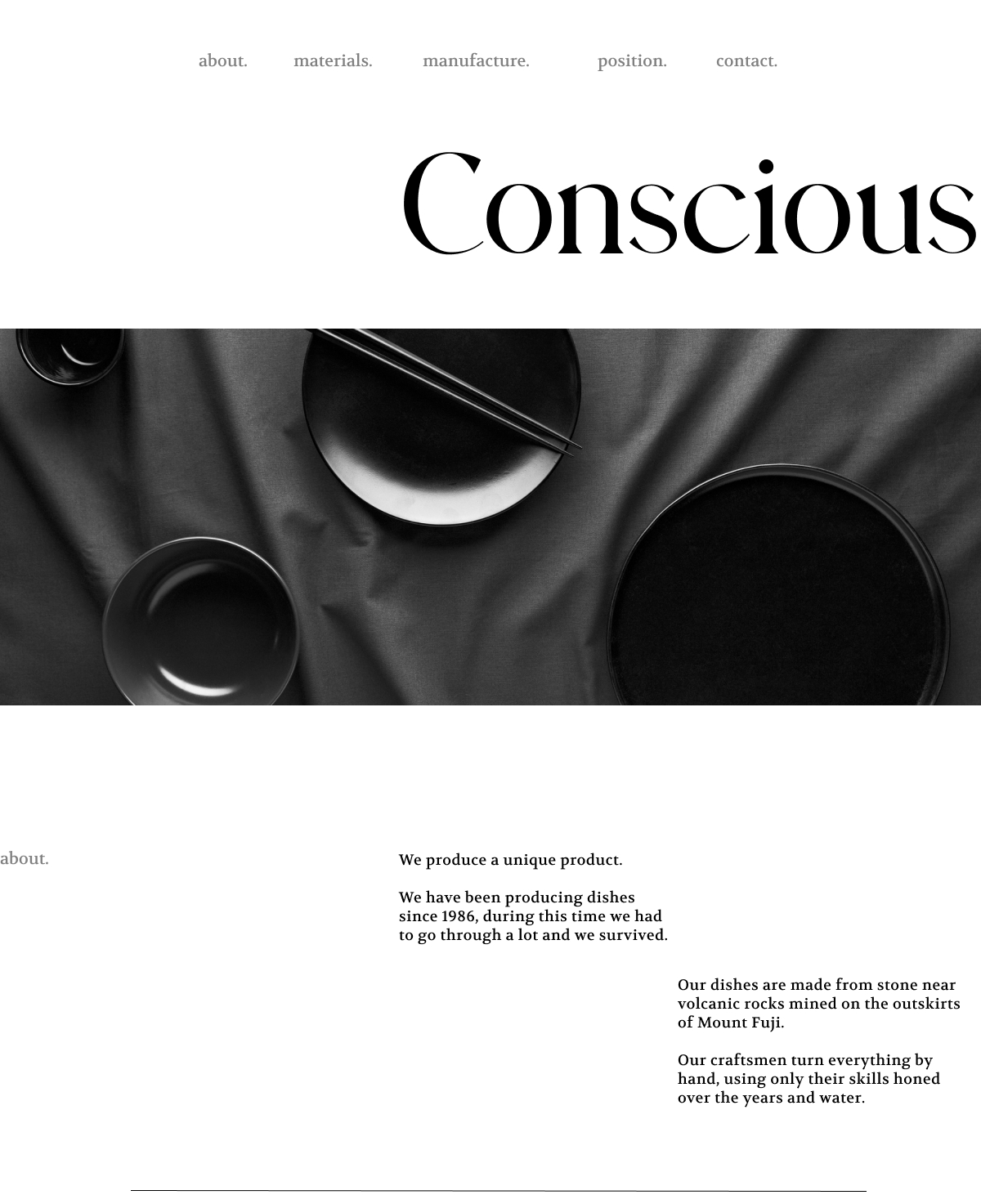 Премиальная посуда Coscious — Изображение №1 — Интерфейсы на Dprofile