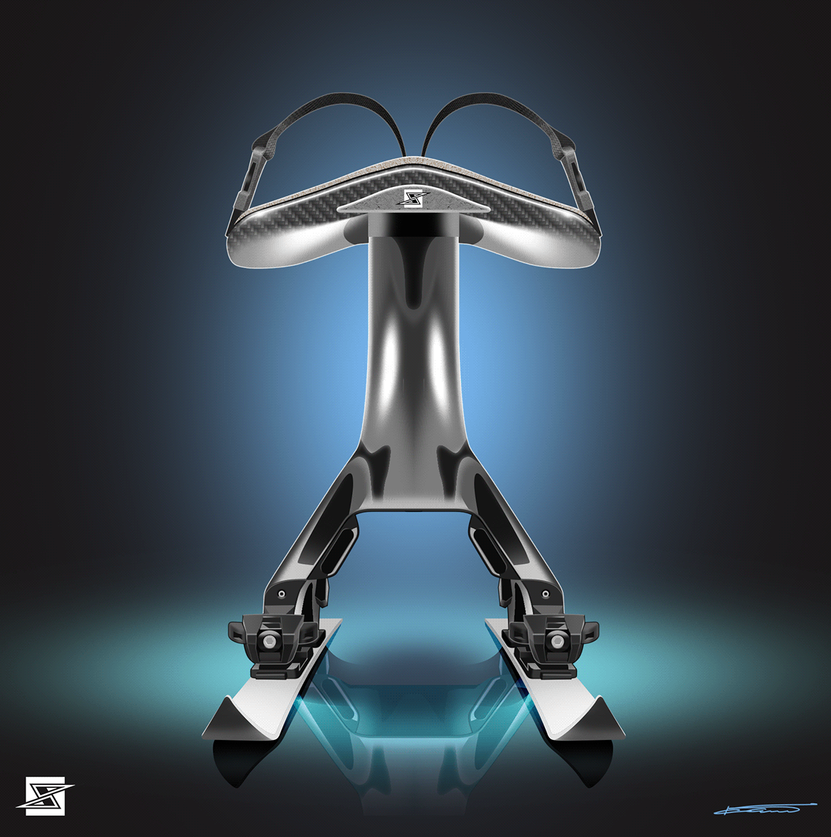 RASKAT Adaptive Ski Sled — Изображение №4 — 3D на Dprofile