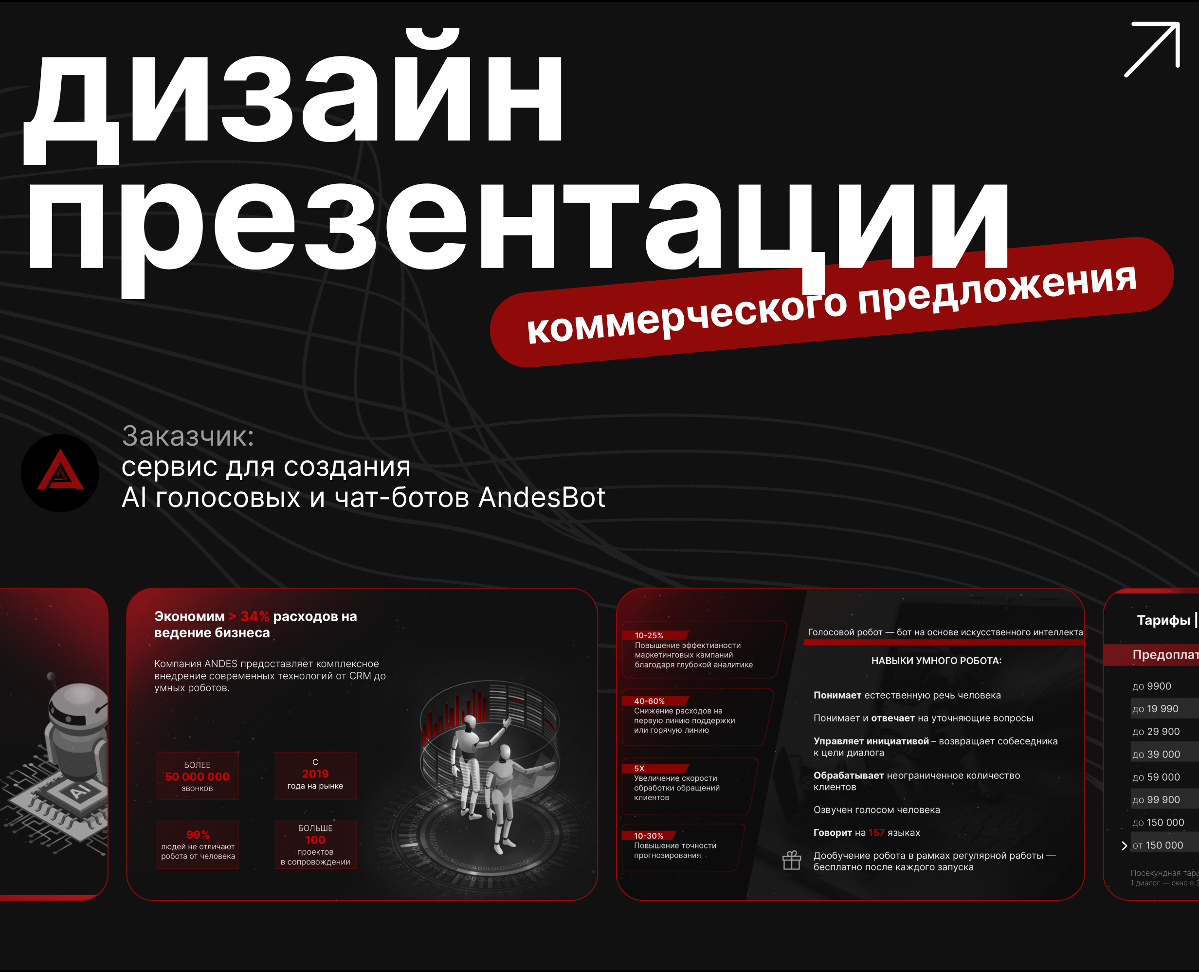 Дизайн коммерческого предложения, IT компания, презентация — Брендинг, Маркетинг на Dprofile