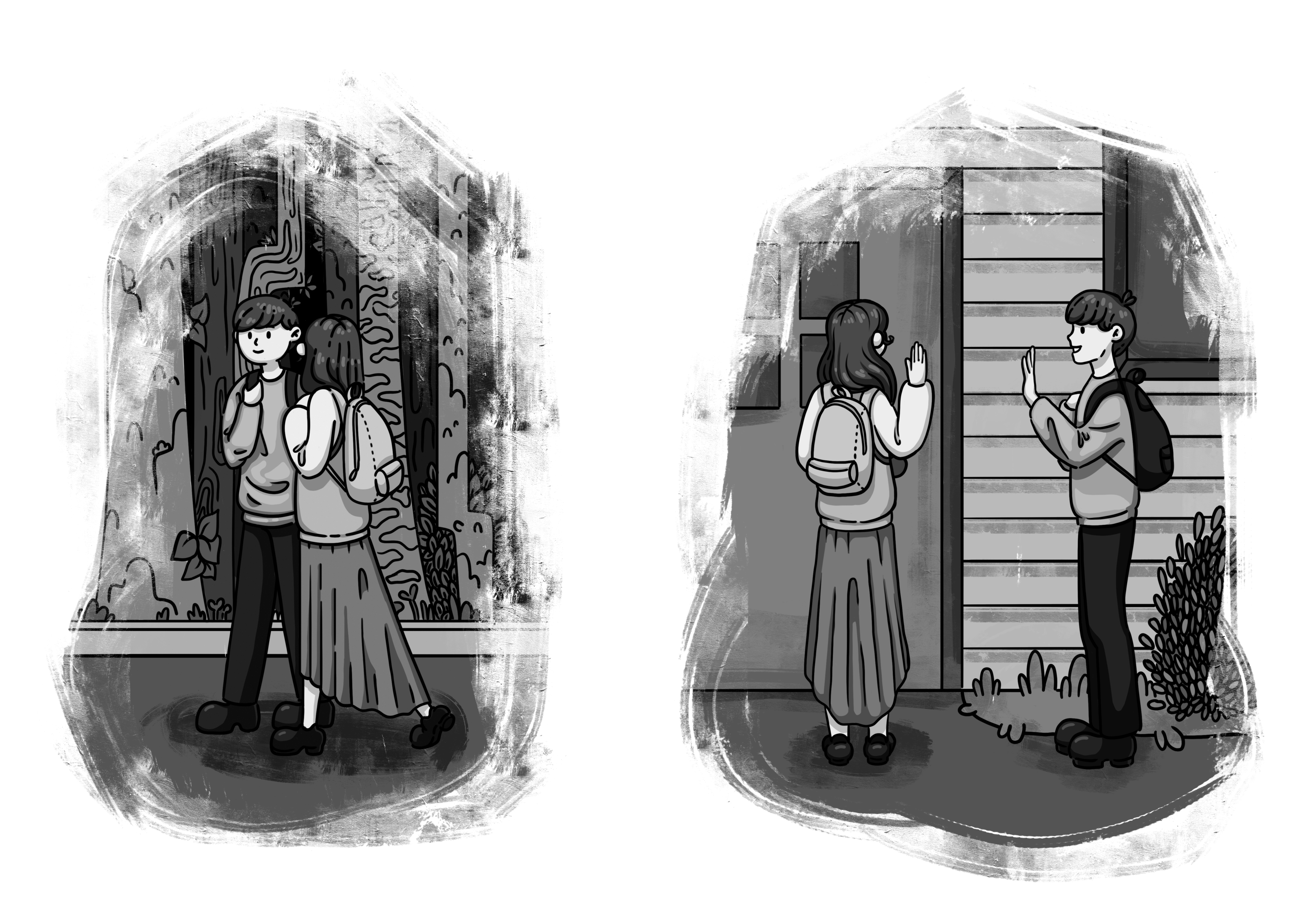 Графическая новелла Сквозь | авторская новелла | комикс — Изображение №5 — Иллюстрация на Dprofile