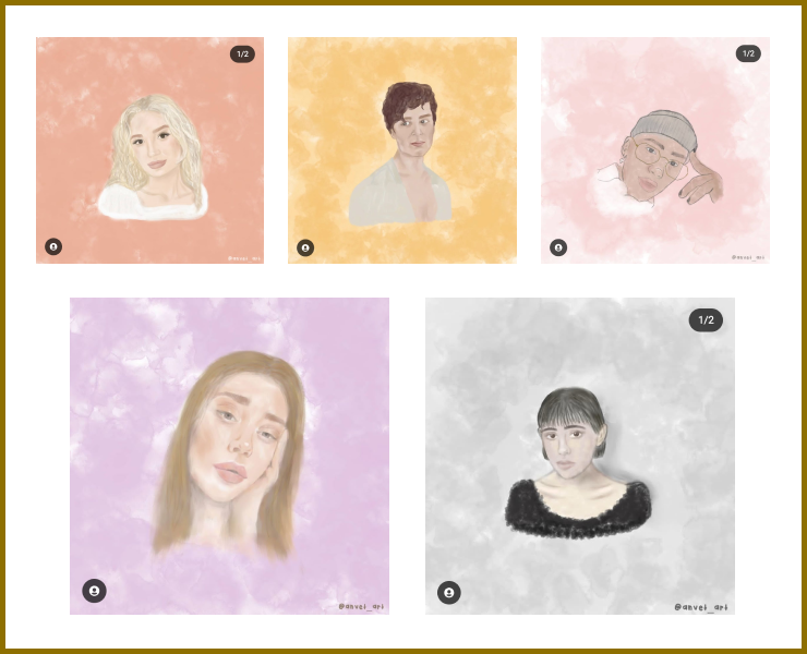 Портреты — Иллюстрация, Графика на Dprofile