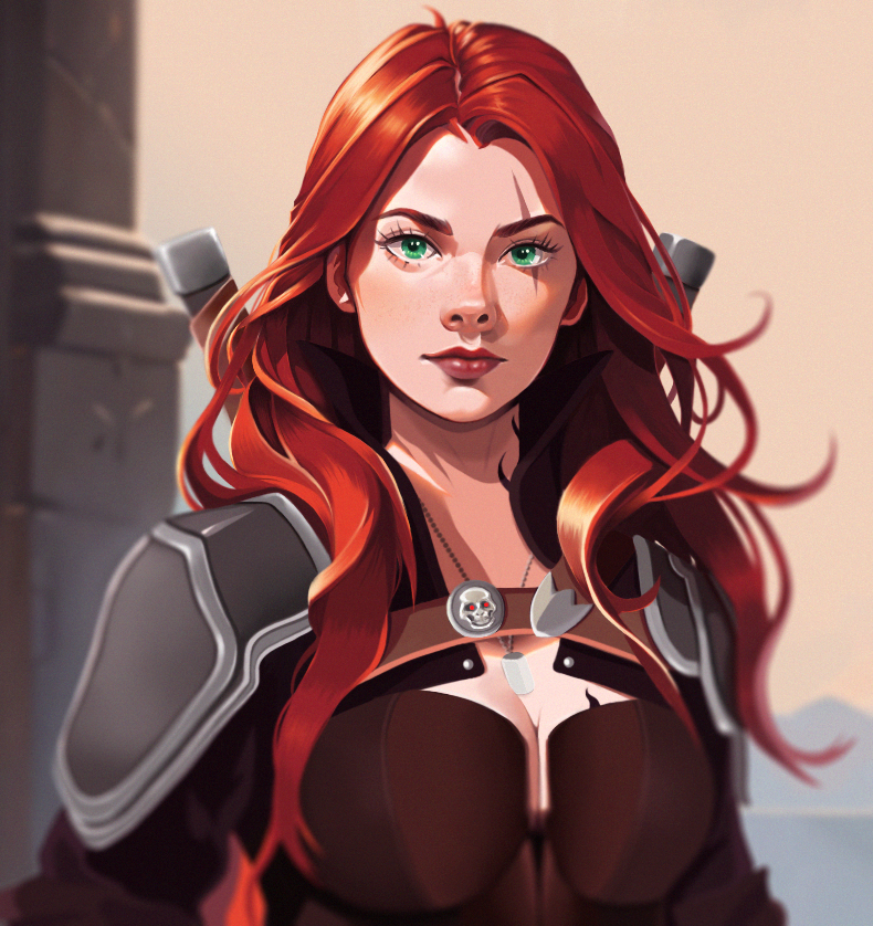 Иллюстрация персонажа из игры — Изображение №1 — Иллюстрация на Dprofile