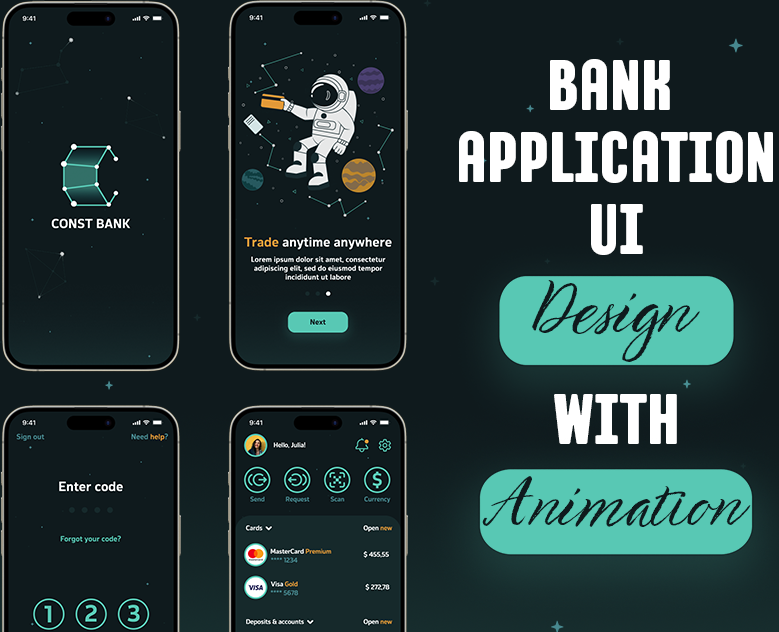 UI-кит для банковского приложения на Dprofile