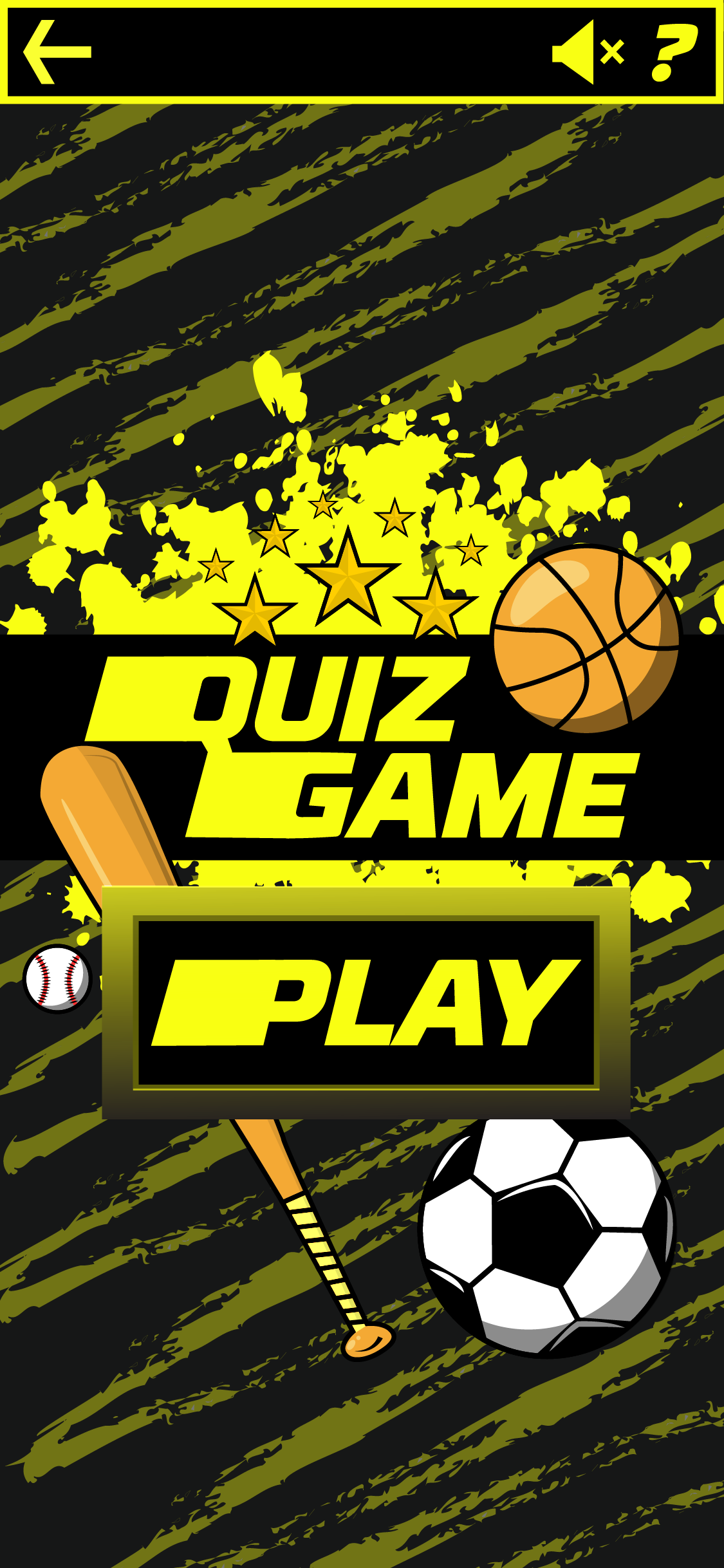 Sport Quiz Game UI-киты для мобильной игры — Изображение №23 — Интерфейсы, Иллюстрация на Dprofile