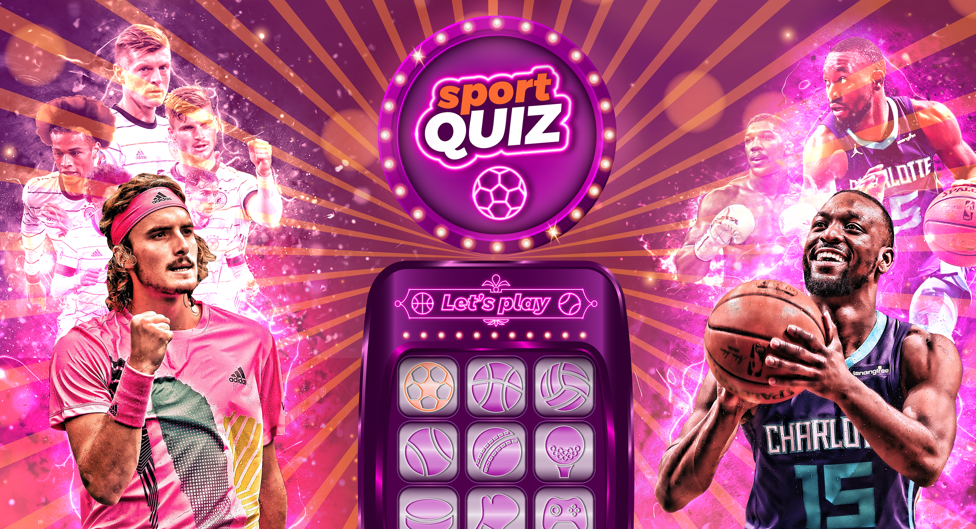 Sport Quiz Game UI-киты для мобильной игры — Изображение №1 — Интерфейсы, Иллюстрация на Dprofile