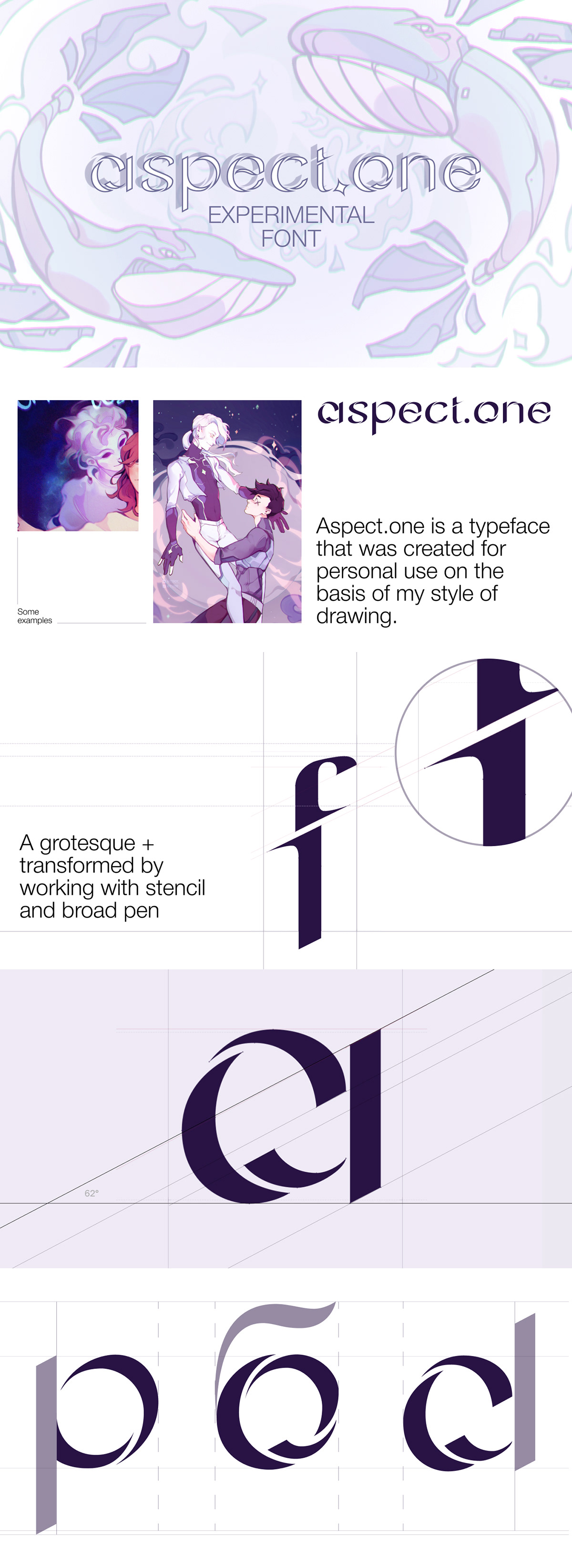 Aspect.one: шрифт — Изображение №1 — Графика на Dprofile