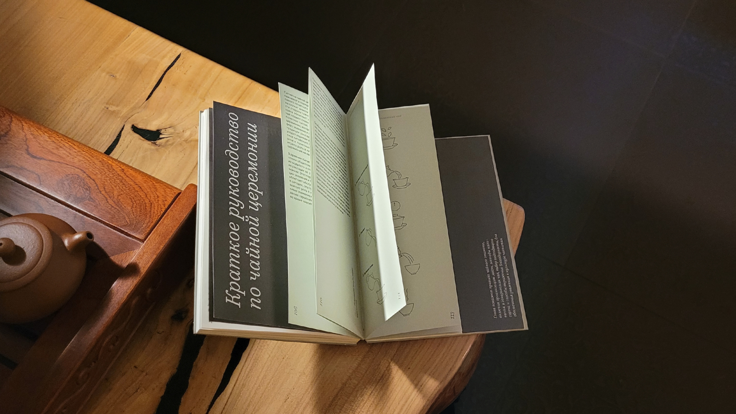 Книга про составляющие китайской чайной церемонии — Изображение №1 — Брендинг, Графика на Dprofile