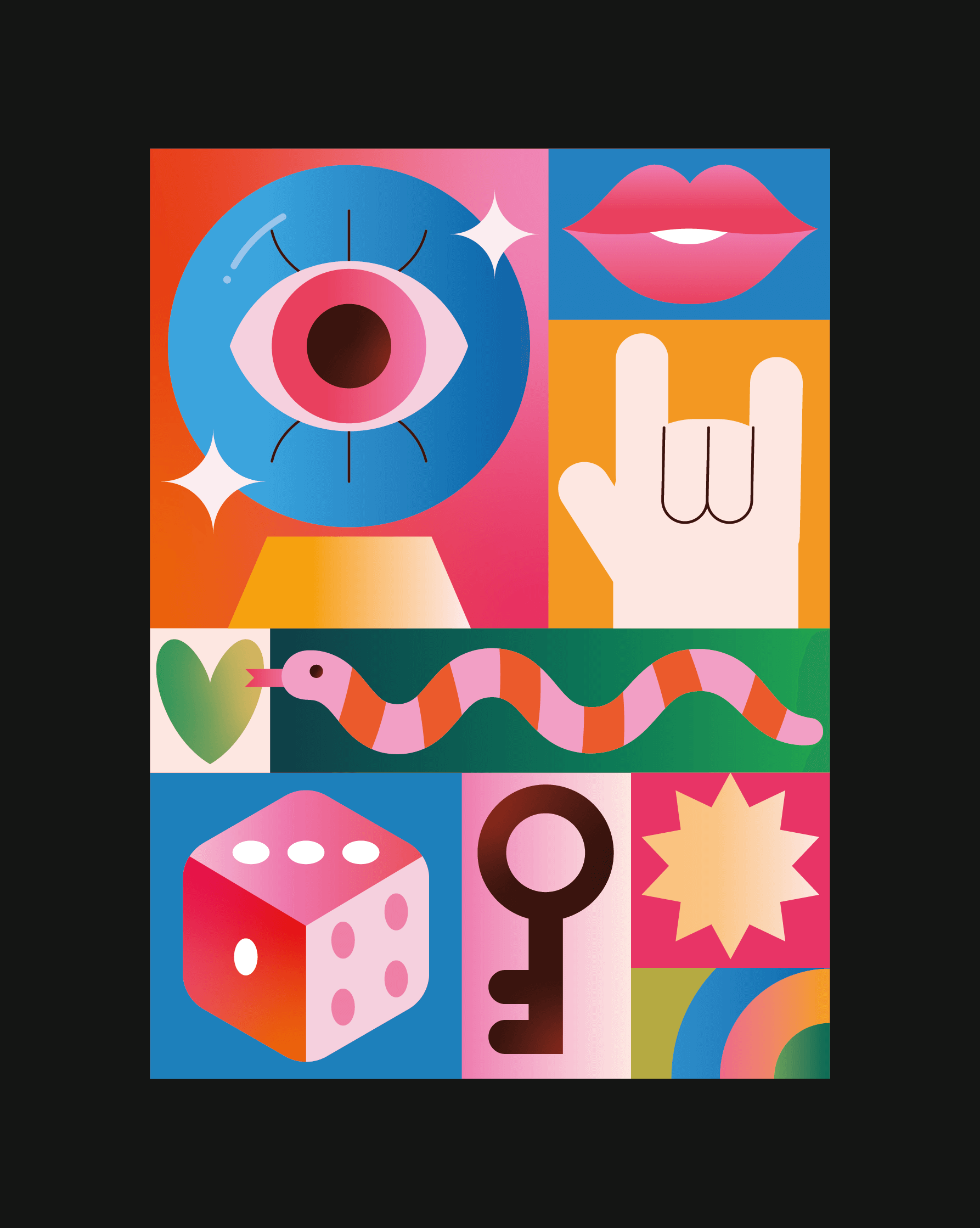 Playful Flat Vector Illustrations — Изображение №3 — Иллюстрация на Dprofile