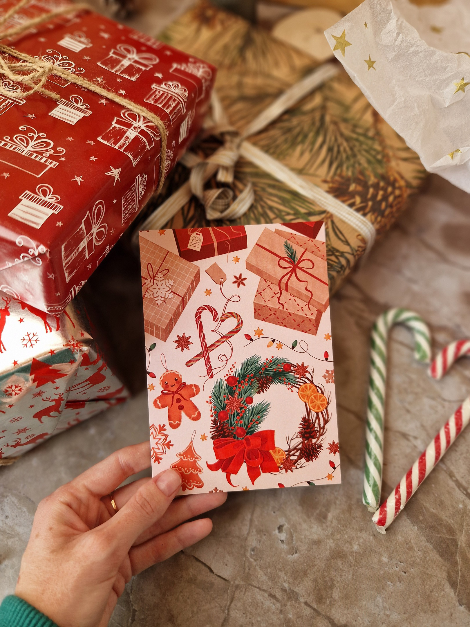 Christmas postcards illustrations — Изображение №10 — Брендинг, Иллюстрация на Dprofile