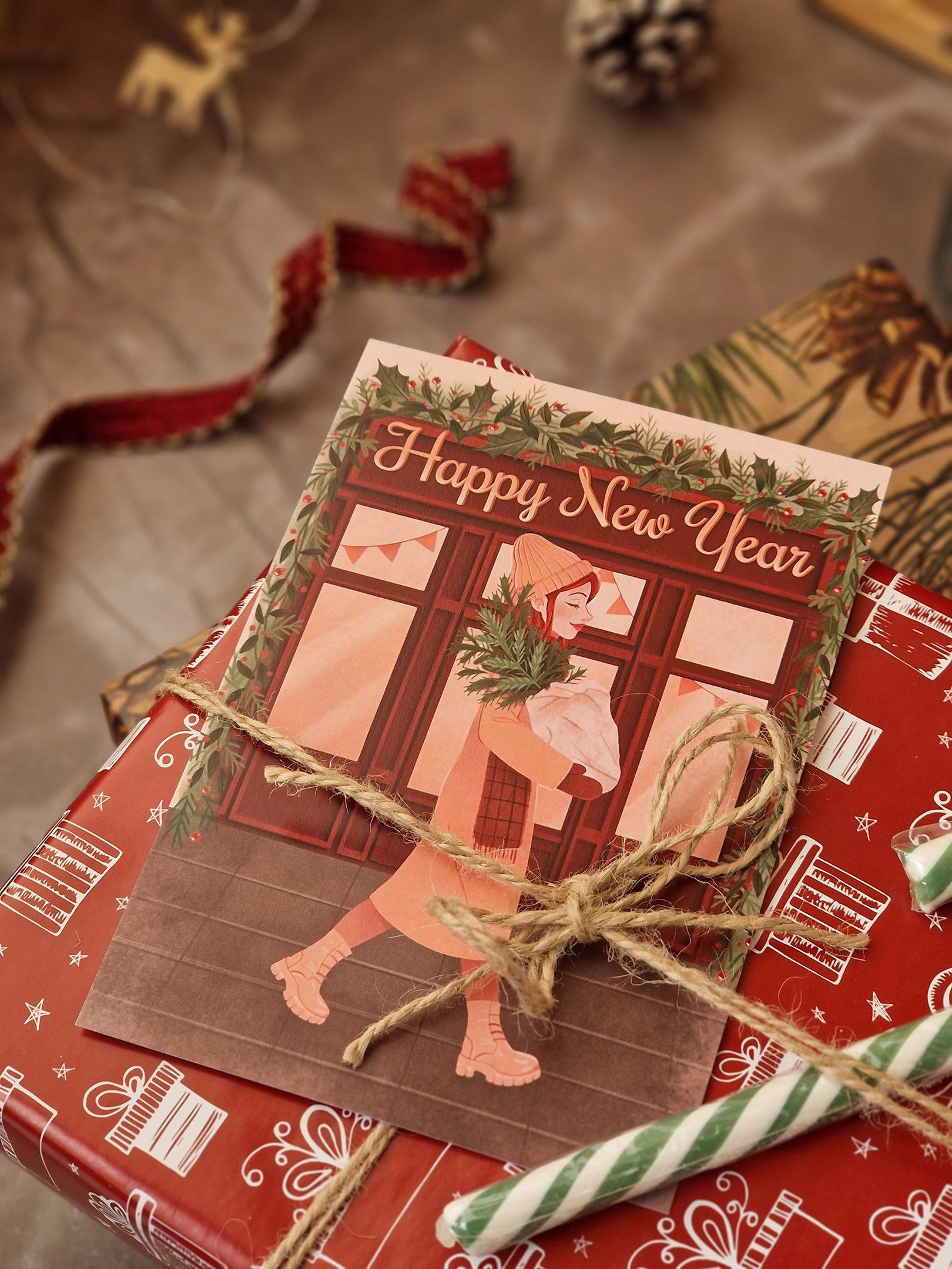 Christmas postcards illustrations — Изображение №9 — Брендинг, Иллюстрация на Dprofile