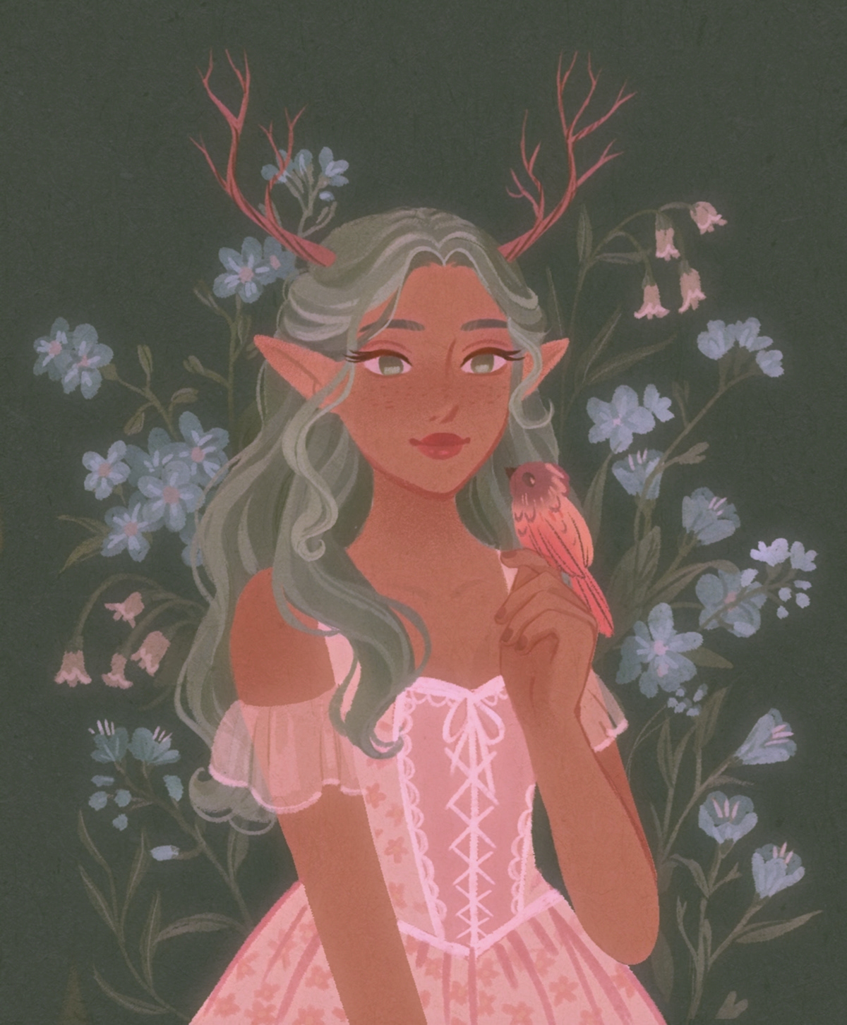 Ladies Illustrations 2022 | Vintage aesthetic — Изображение №15 — Иллюстрация на Dprofile