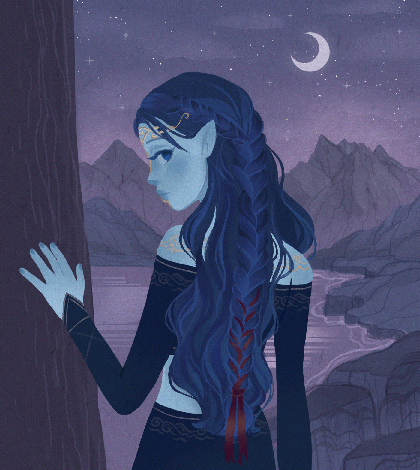 Ladies Illustrations 2022 | Vintage aesthetic — Изображение №9 — Иллюстрация на Dprofile