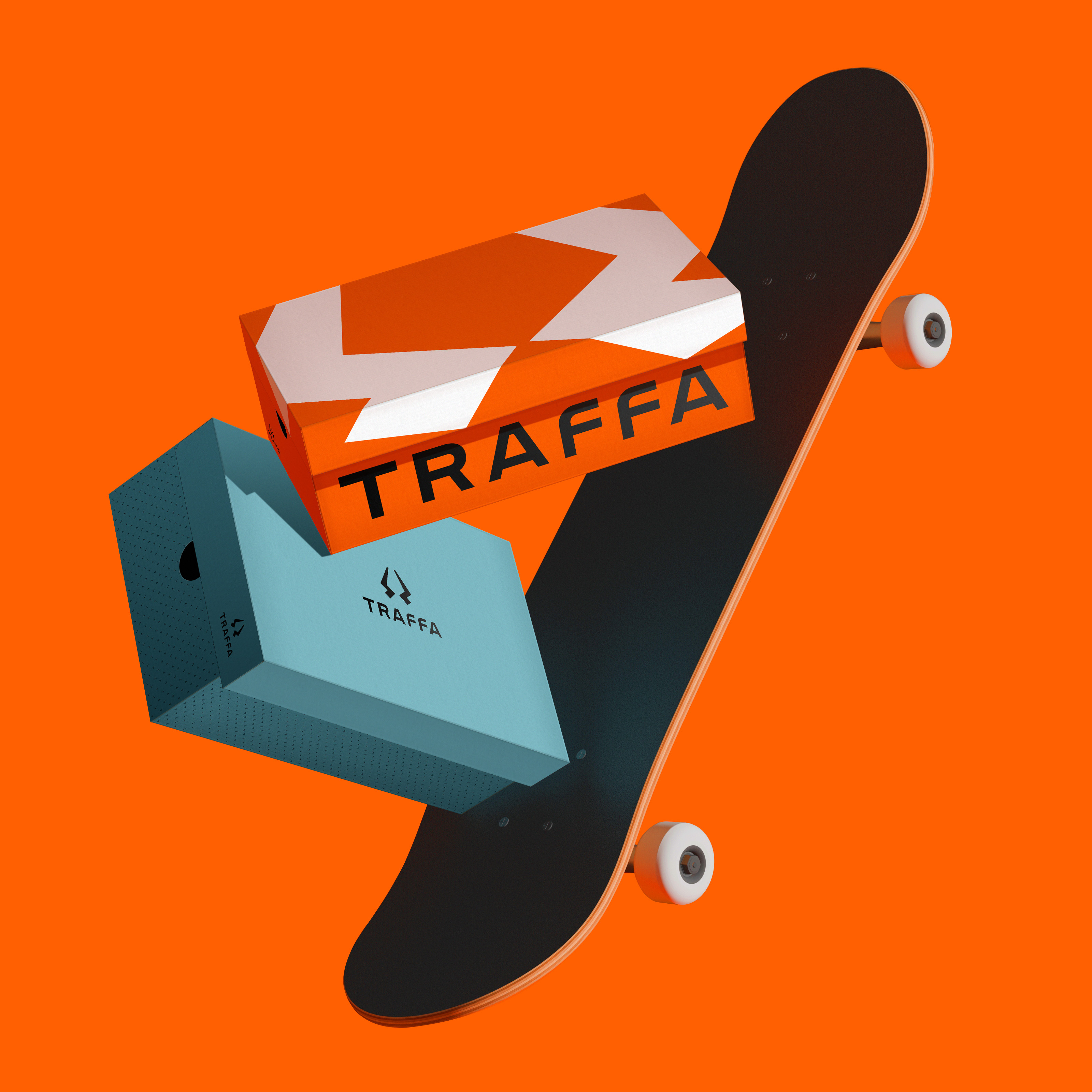 Дизайн обувных коробок для бренда TRAFFA — Изображение №1 — Брендинг, Графика на Dprofile