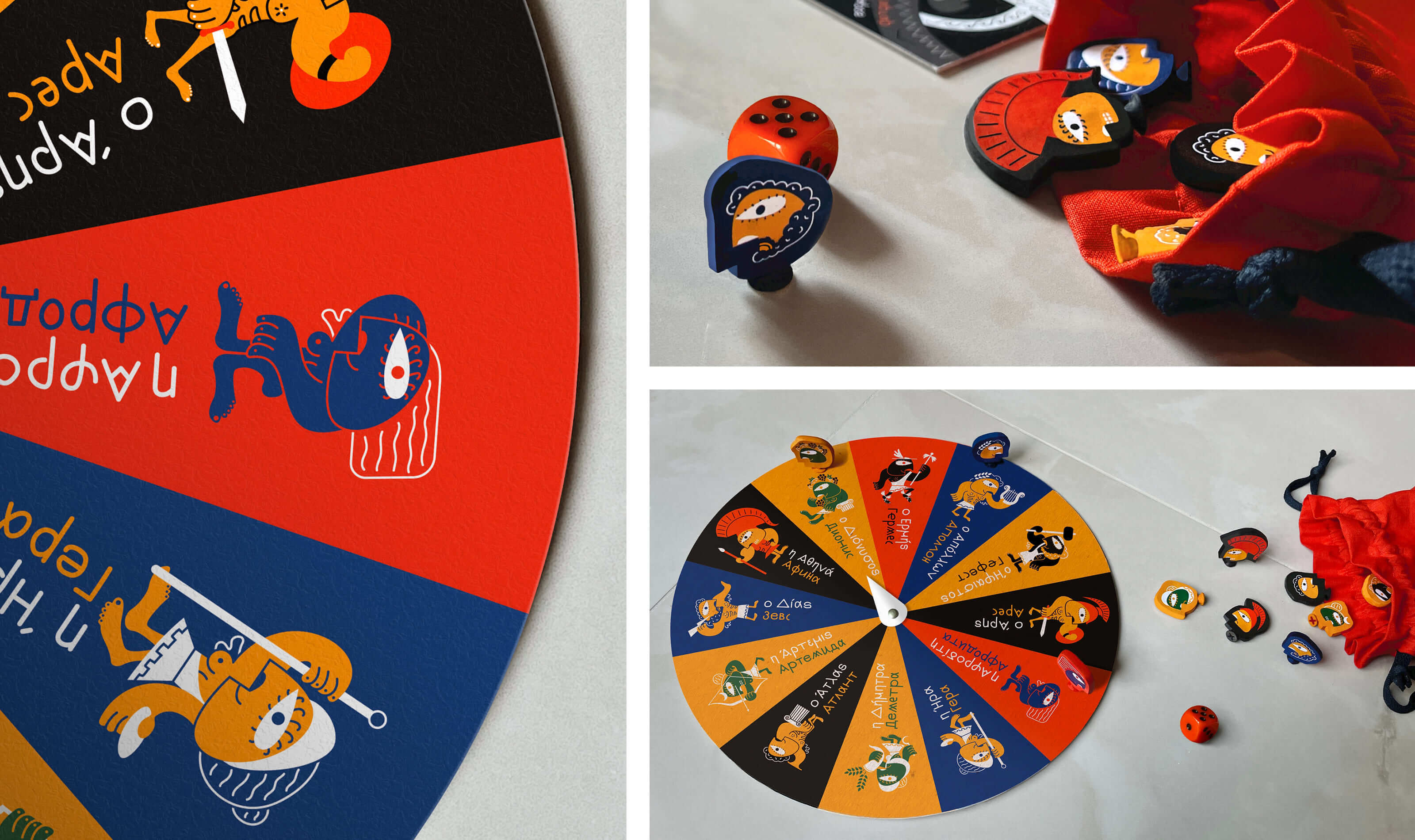 Настольная игра по изучению греческого языка Мификос — Изображение №9 — Брендинг, Иллюстрация на Dprofile