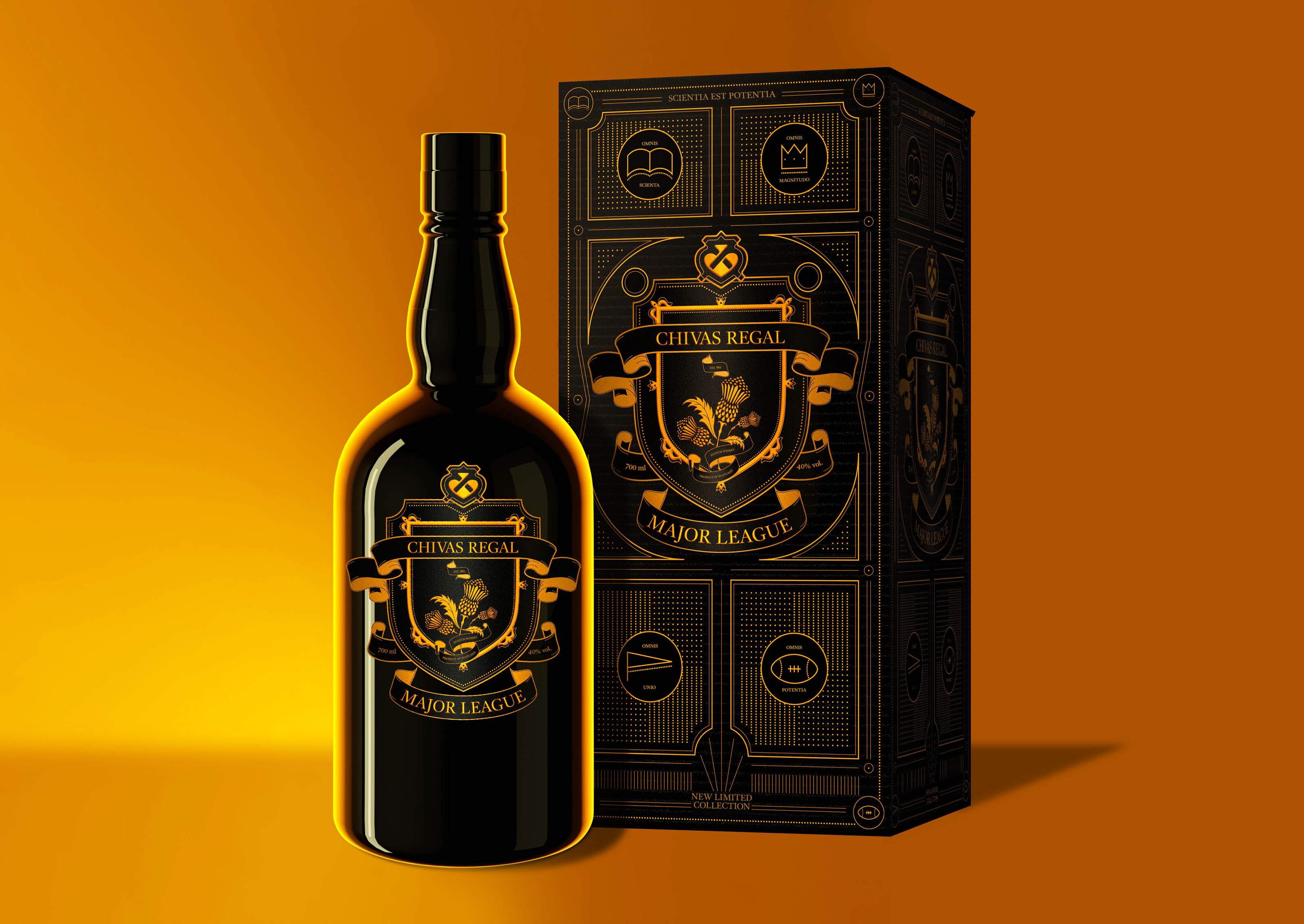 Chivas Regal “Major League” — Изображение №3 — Брендинг, Графика на Dprofile